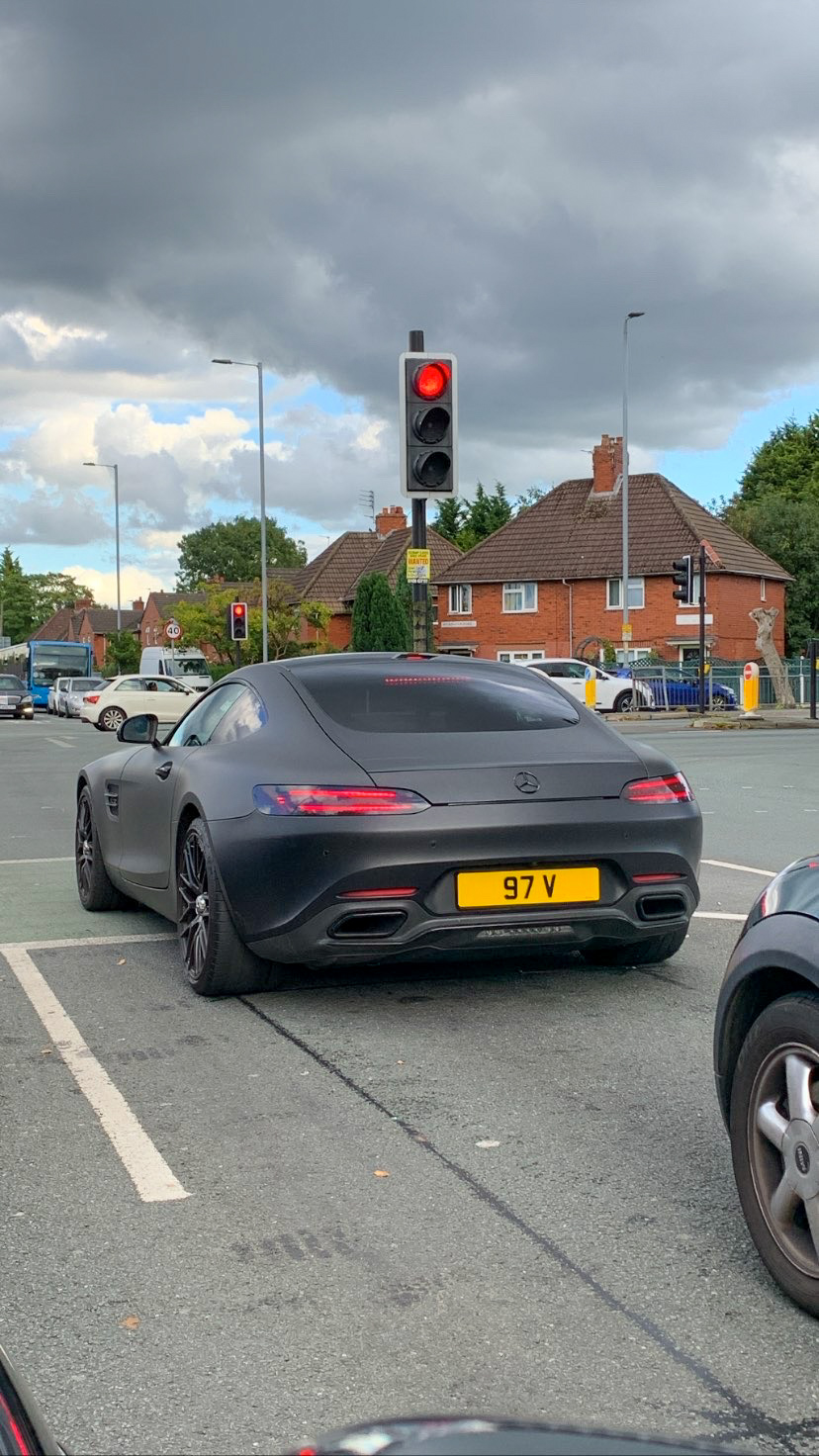 97 V spotted on Mercedes-Benz AMG GT