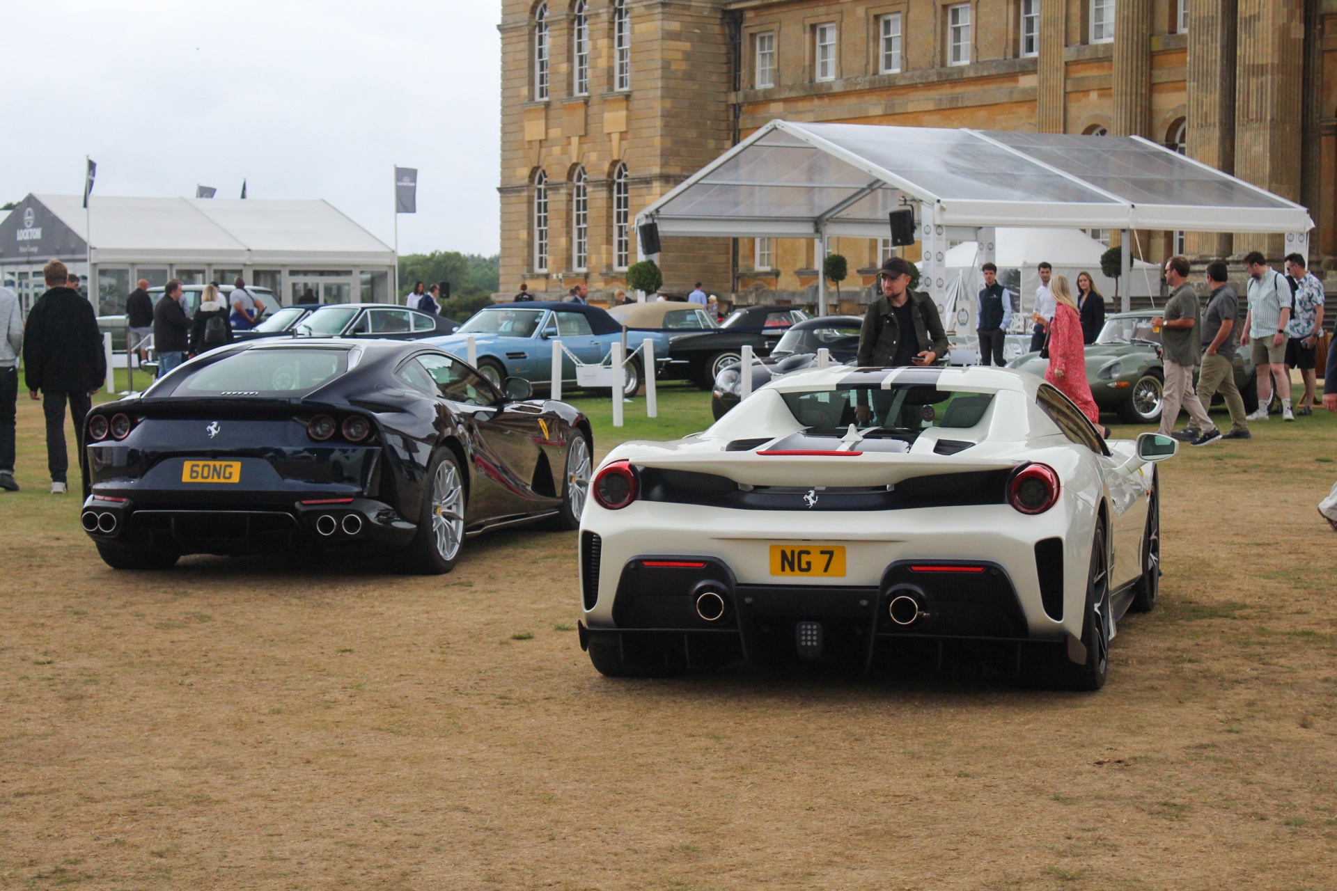 NG 7 spotted on Ferrari 488 Pista