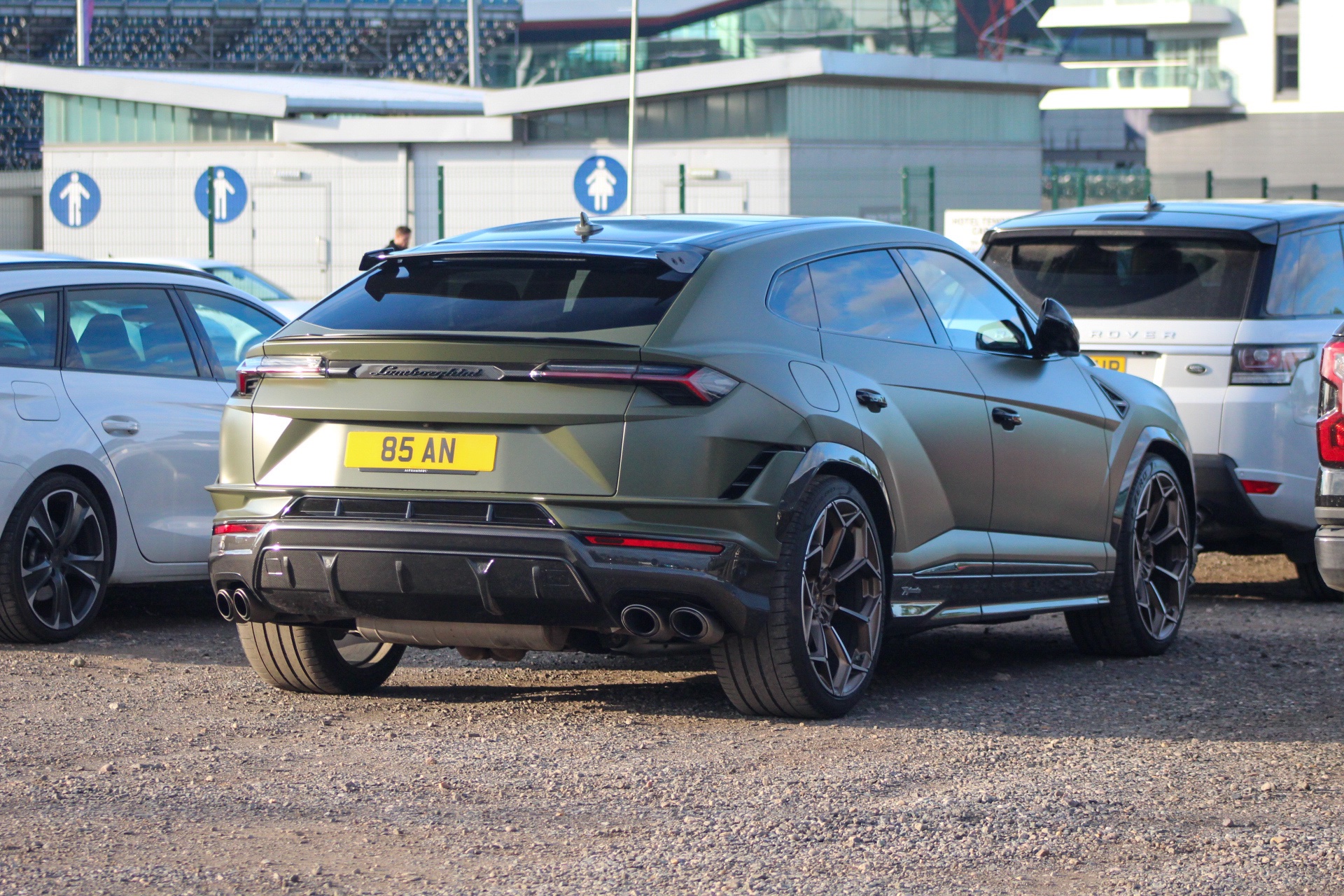 85 AN spotted on Lamborghini Urus
