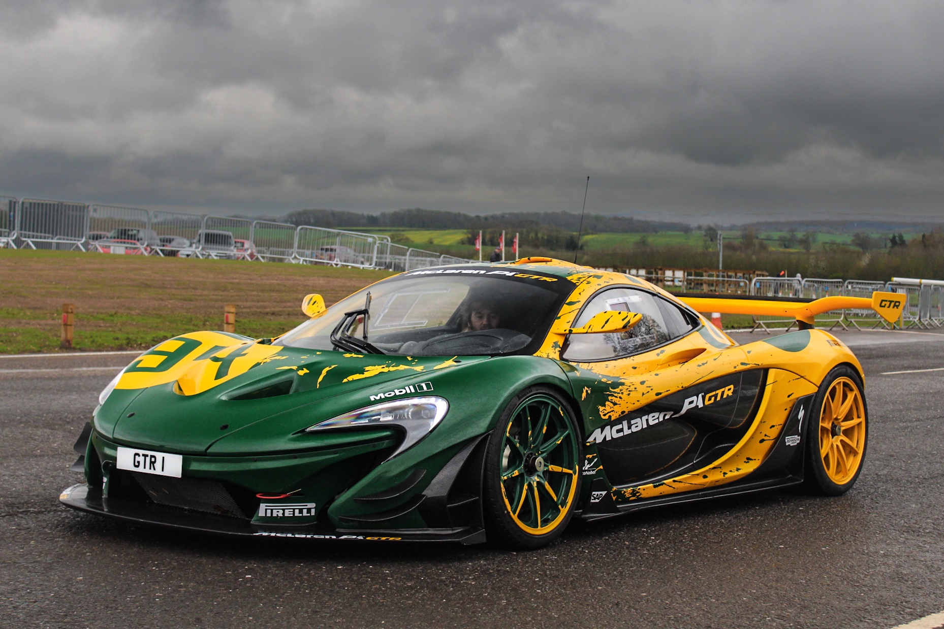 GTR 1 spotted on McLaren P1 GTR GTR