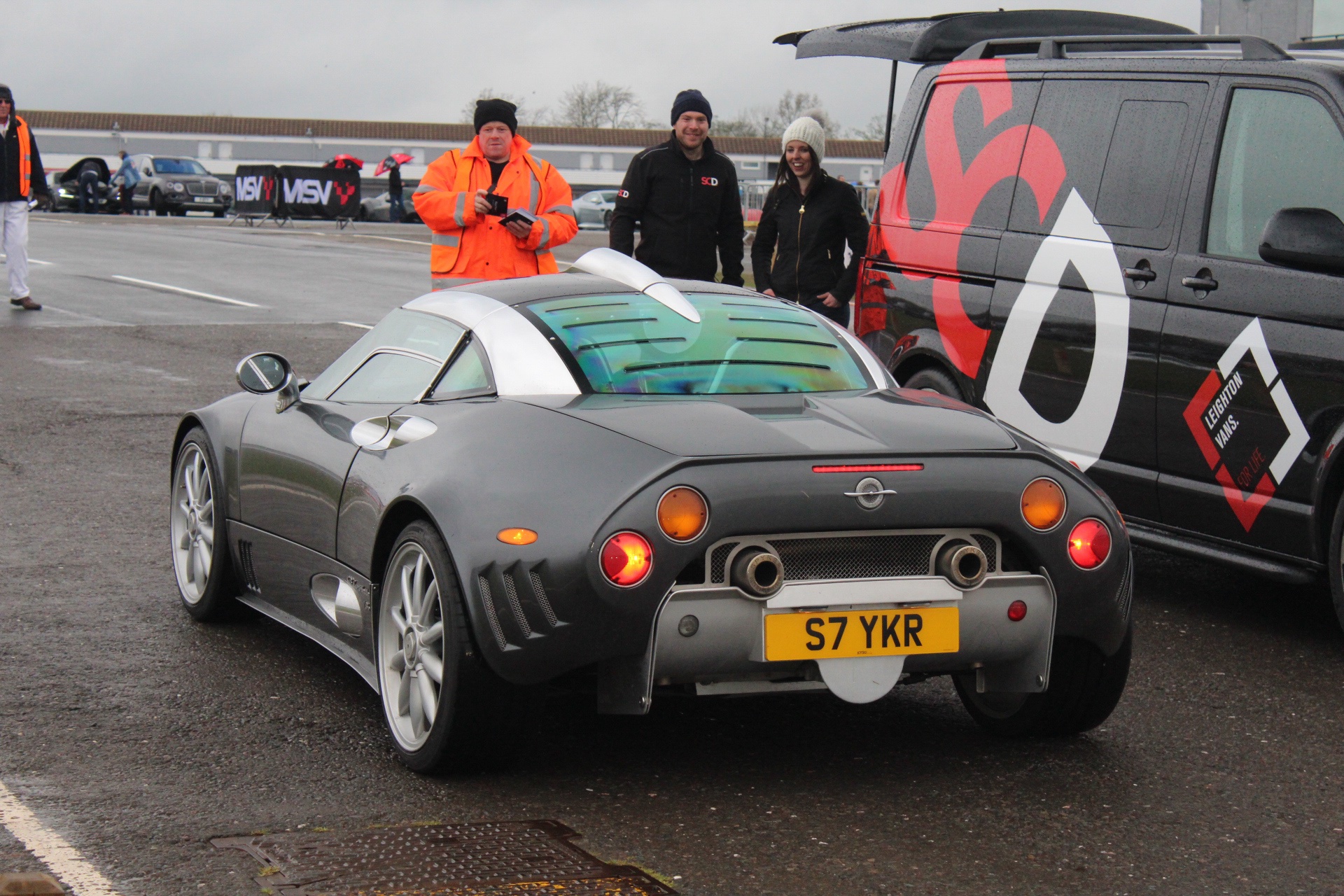 S7 YKR spotted on Spyker C8