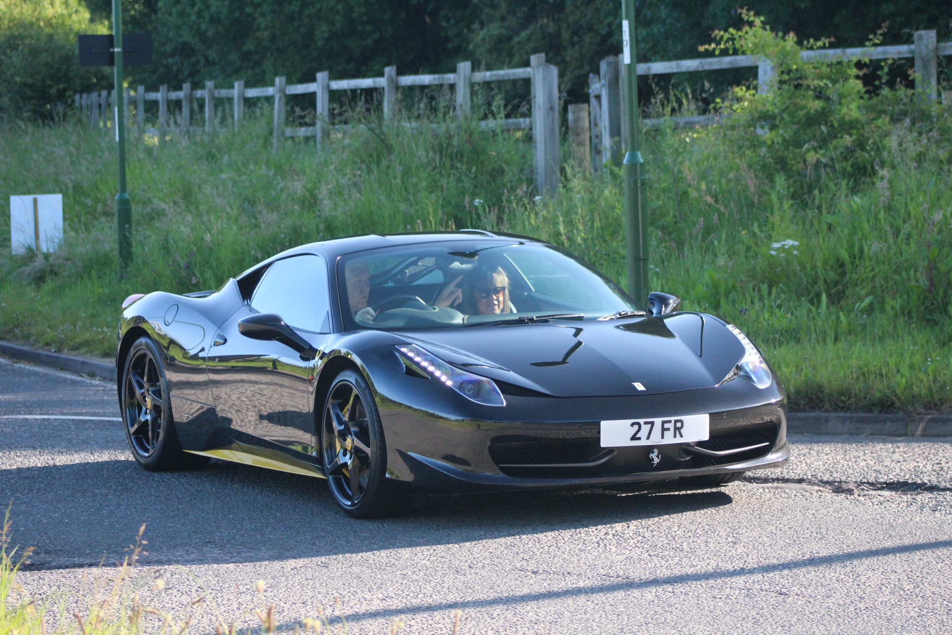 27 FR spotted on Ferrari 458