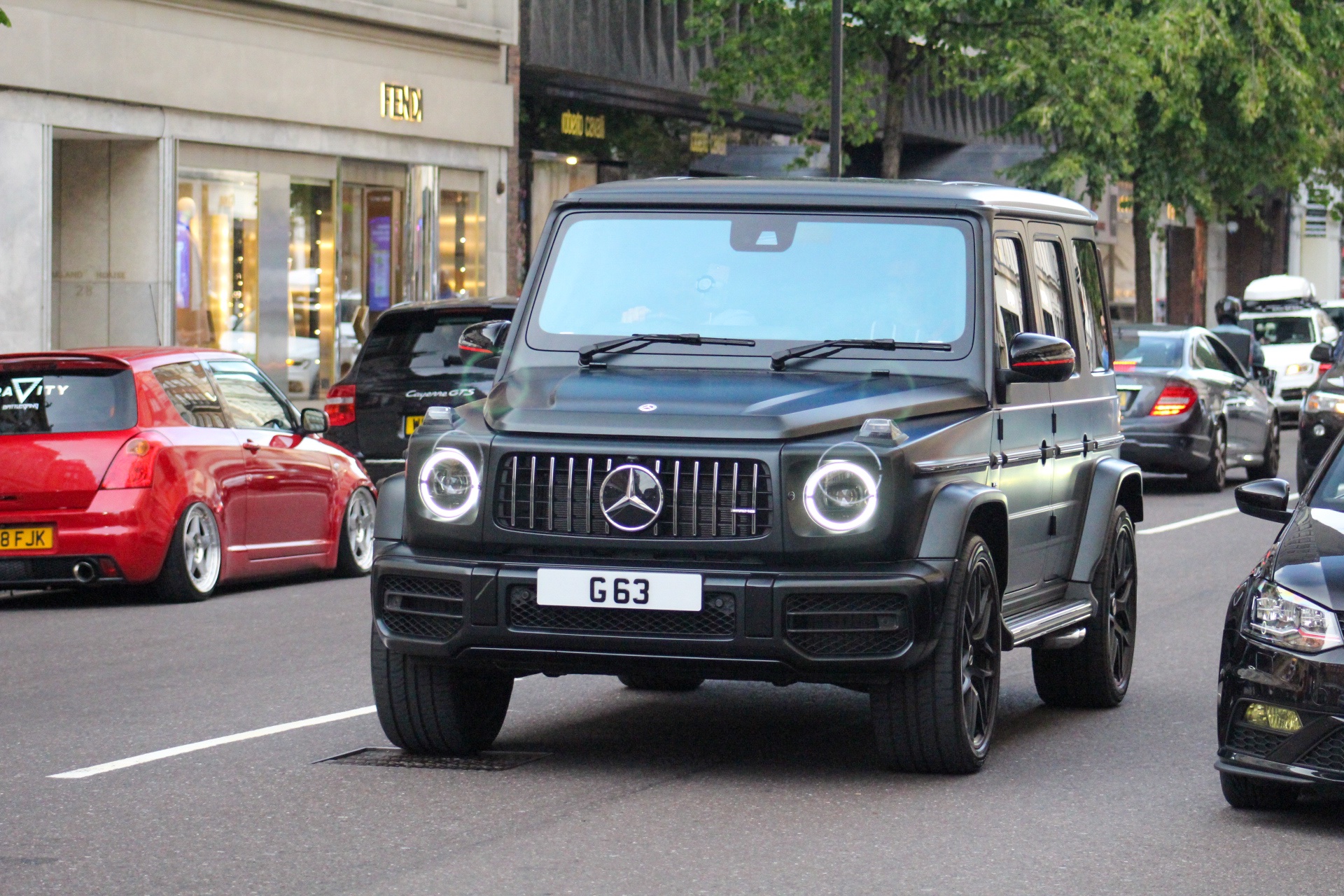 G 63 spotted on Mercedes-Benz G63 AMG