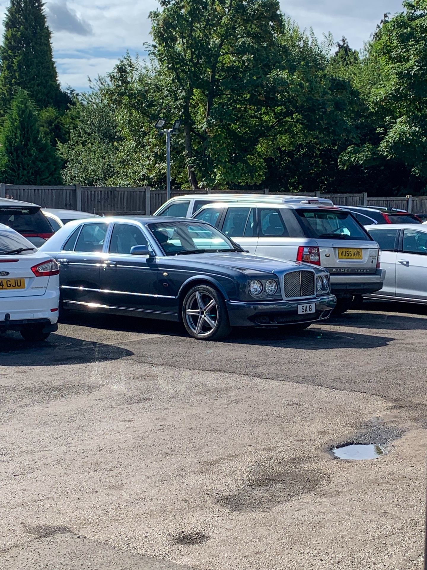 SA 8 spotted on Bentley