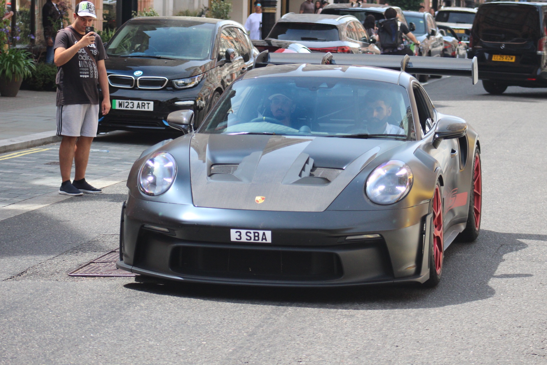 3 SBA spotted on Porsche 911 GT3 RS