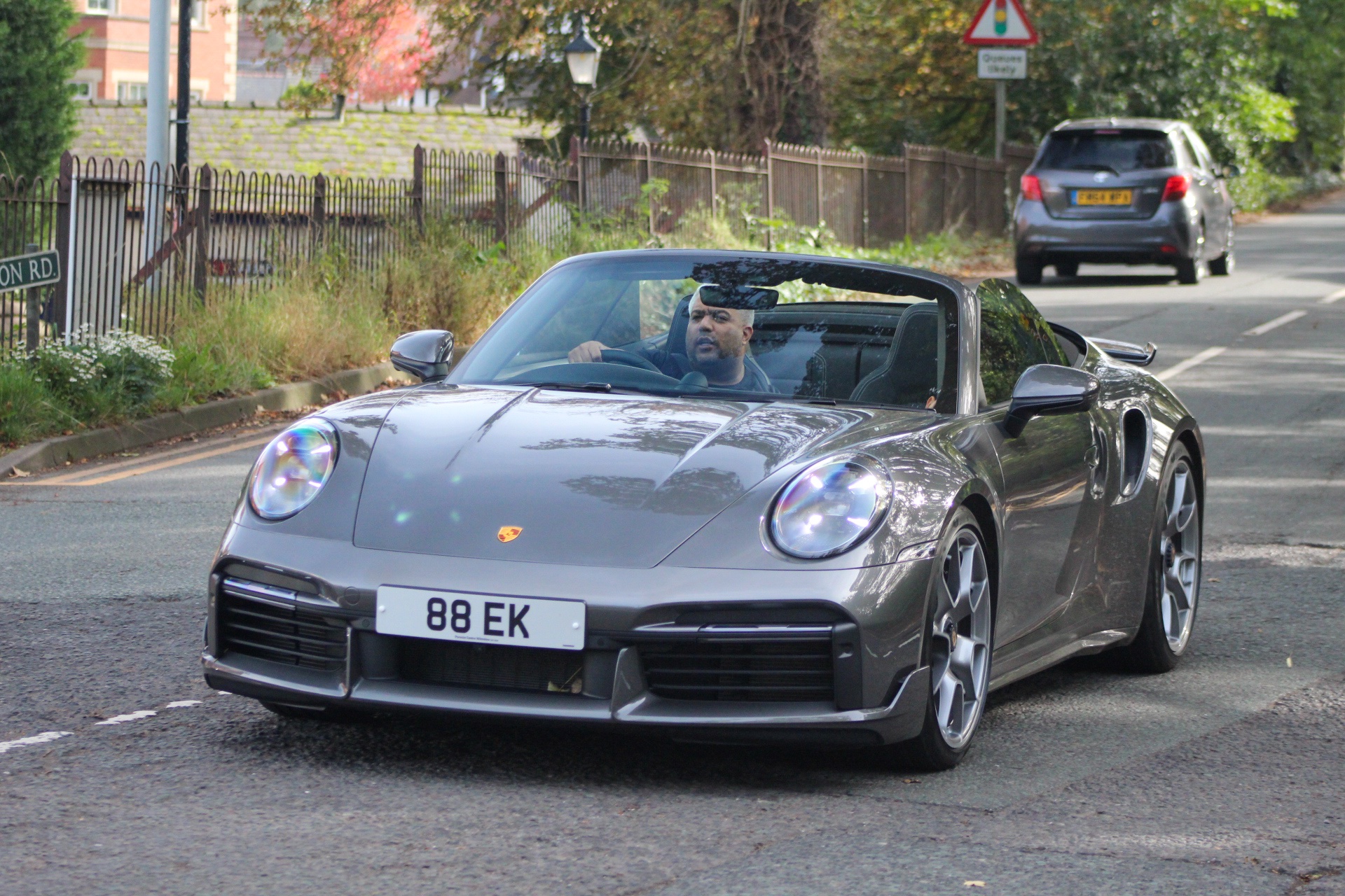 88 EK spotted on Porsche 911 Turbo S