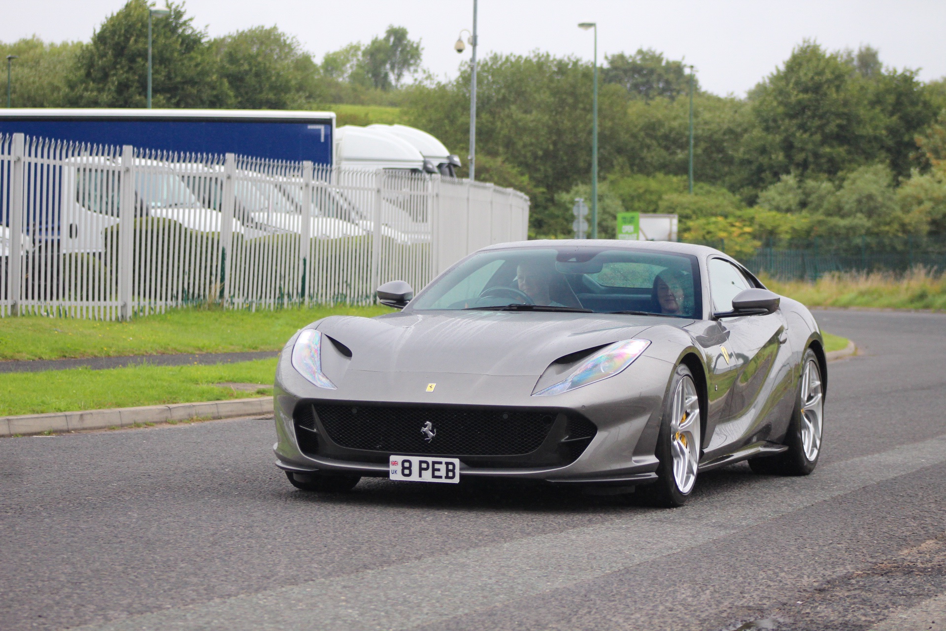 8 PEB spotted on Ferrari 812