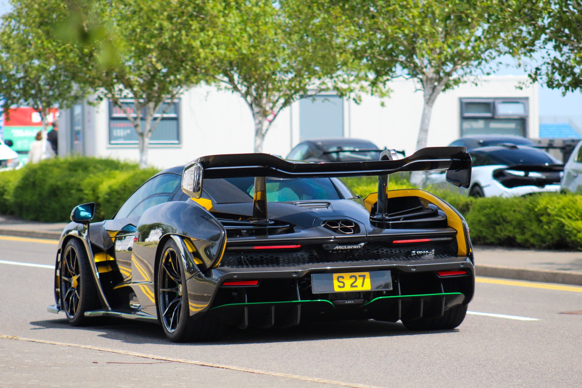 S 27 spotted on McLaren Senna