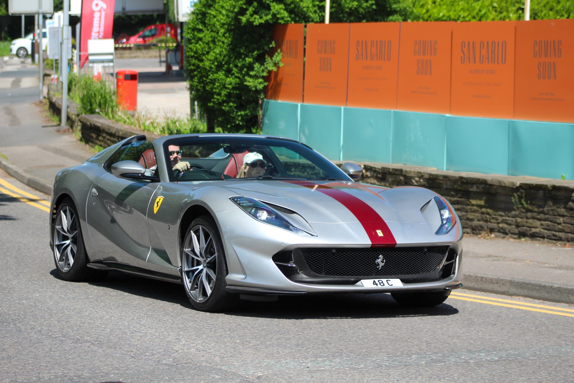 48 C spotted on Ferrari 812 GTS