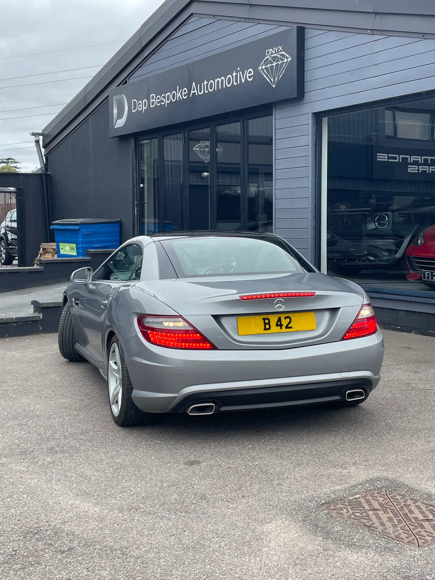 B 42 spotted on Mercedes-Benz SLK