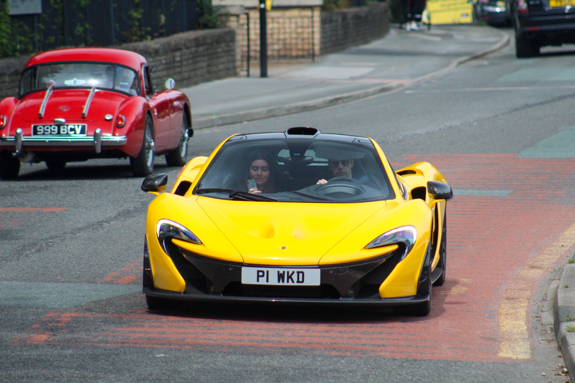 P1 WKD spotted on McLaren P1