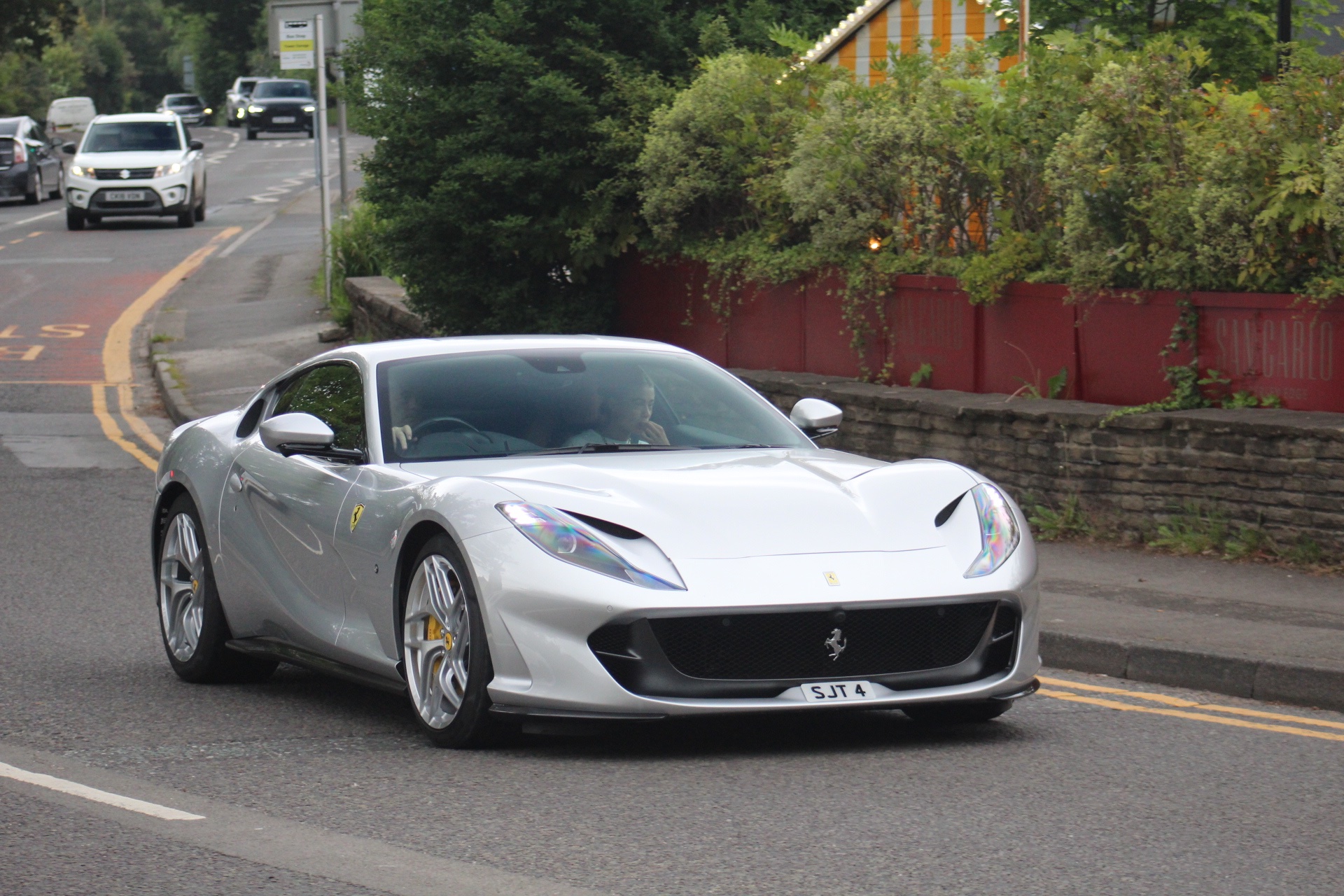 SJT 4 spotted on Ferrari 812