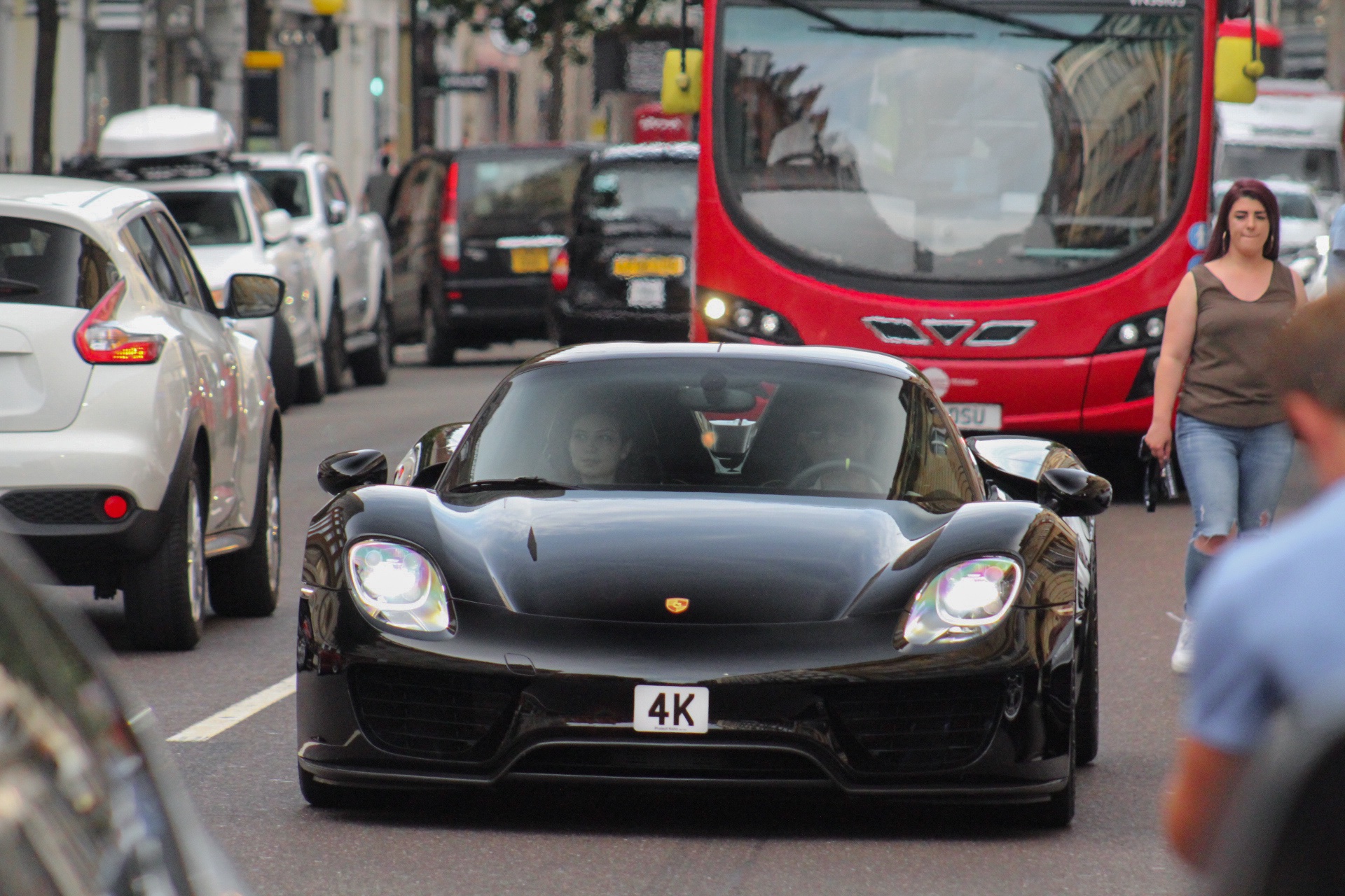 4 K spotted on Porsche 918 Spyder
