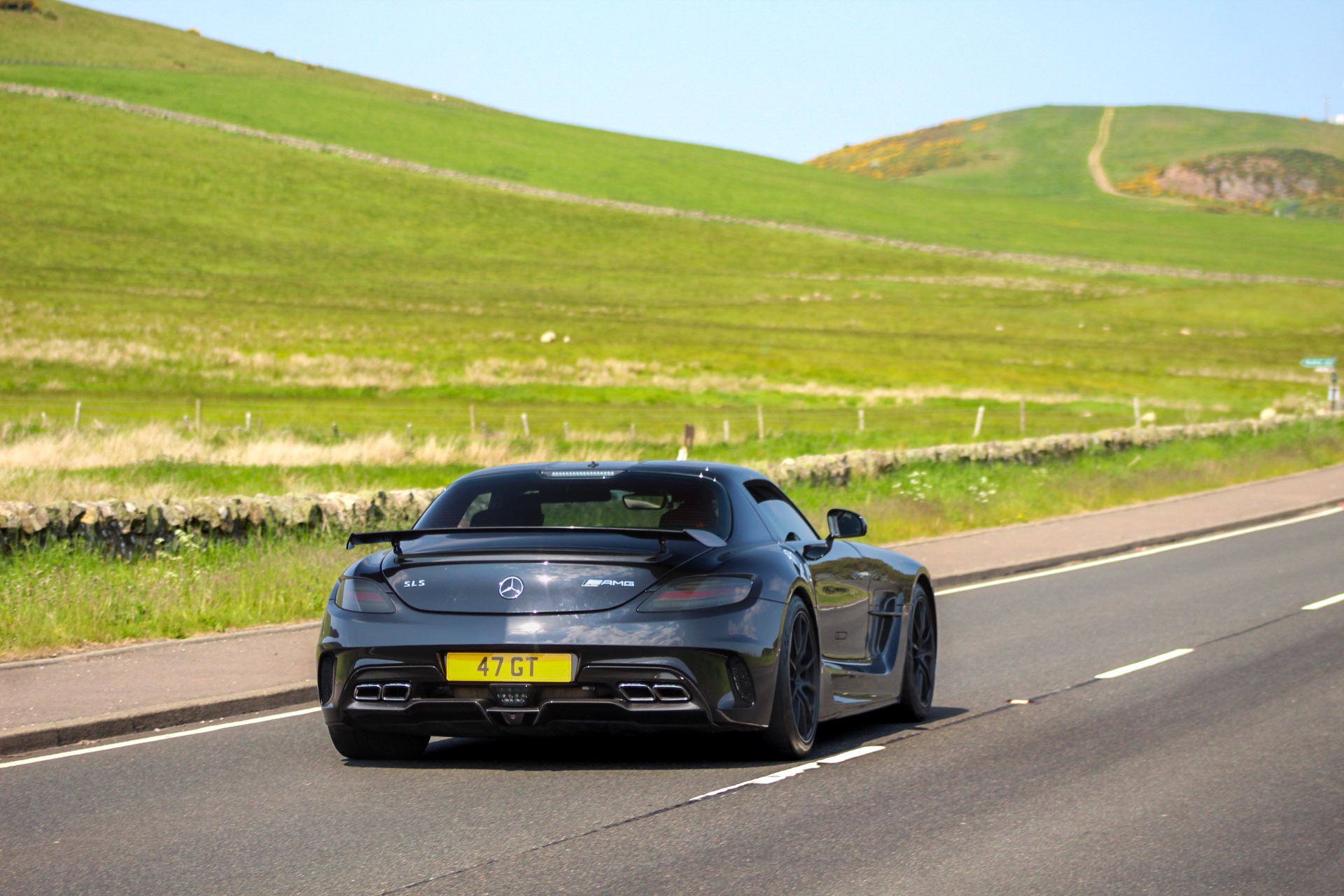 47 GT spotted on Mercedes-Benz SLS AMG Black Series