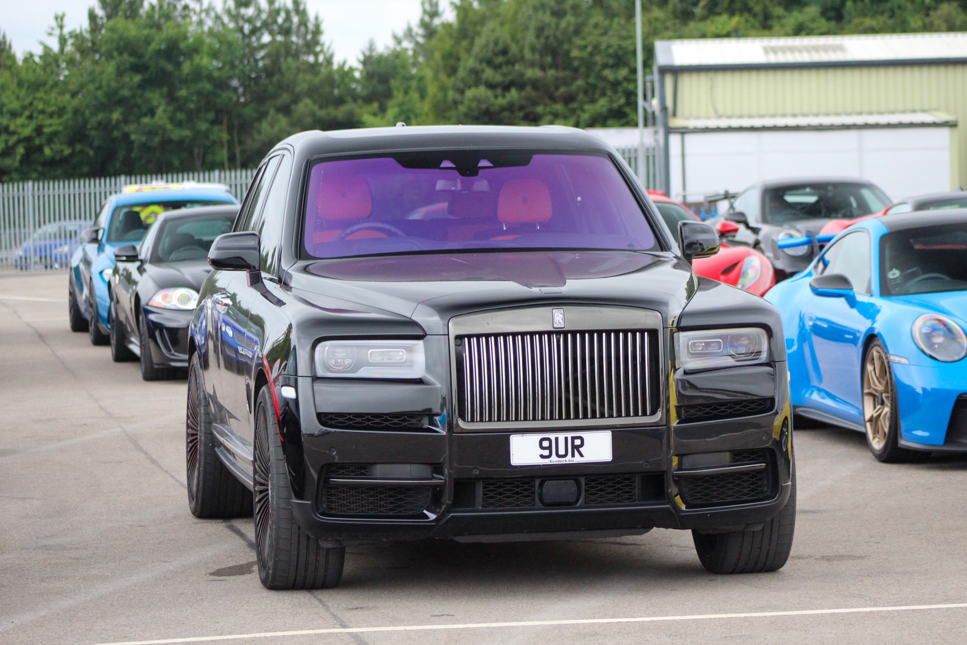 9 UR spotted on Rolls-Royce Cullinan
