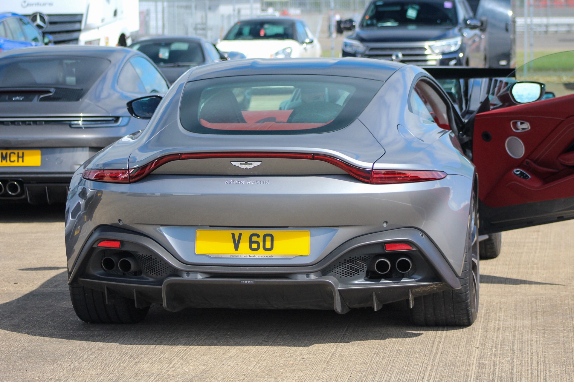 V 60 spotted on Aston Martin V8 Vantage
