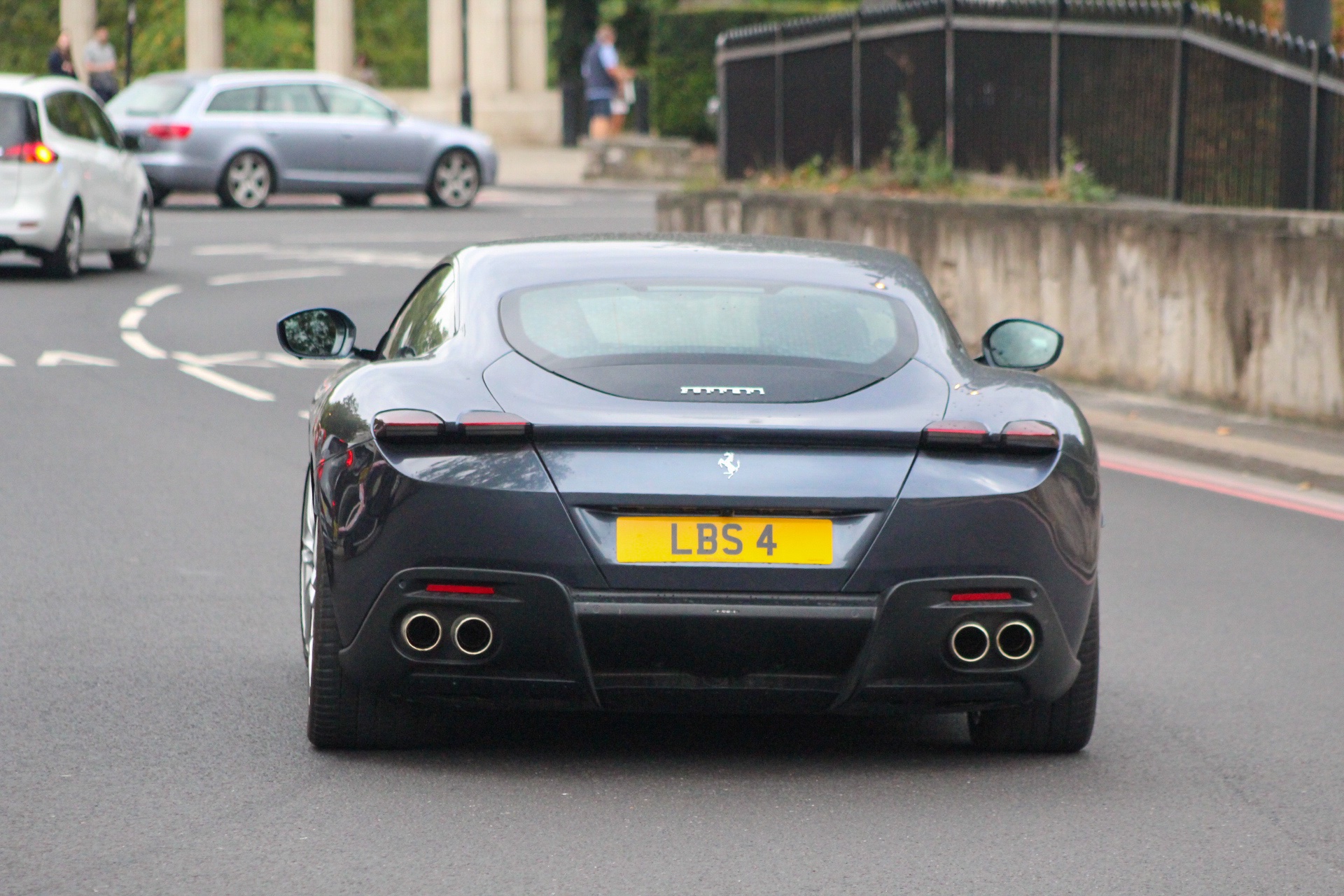 LBS 4 spotted on Ferrari Roma