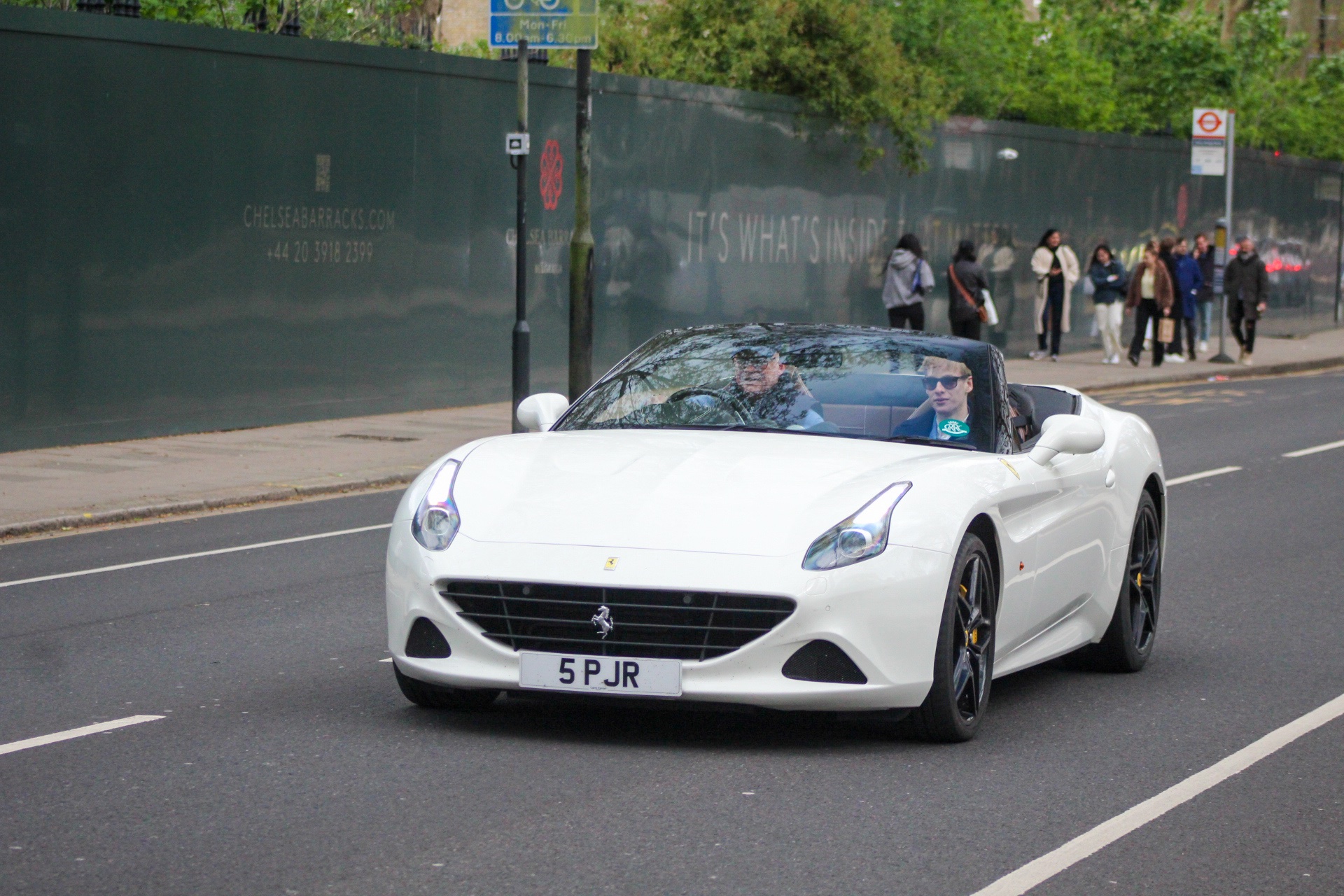 5 PJR spotted on Ferrari California