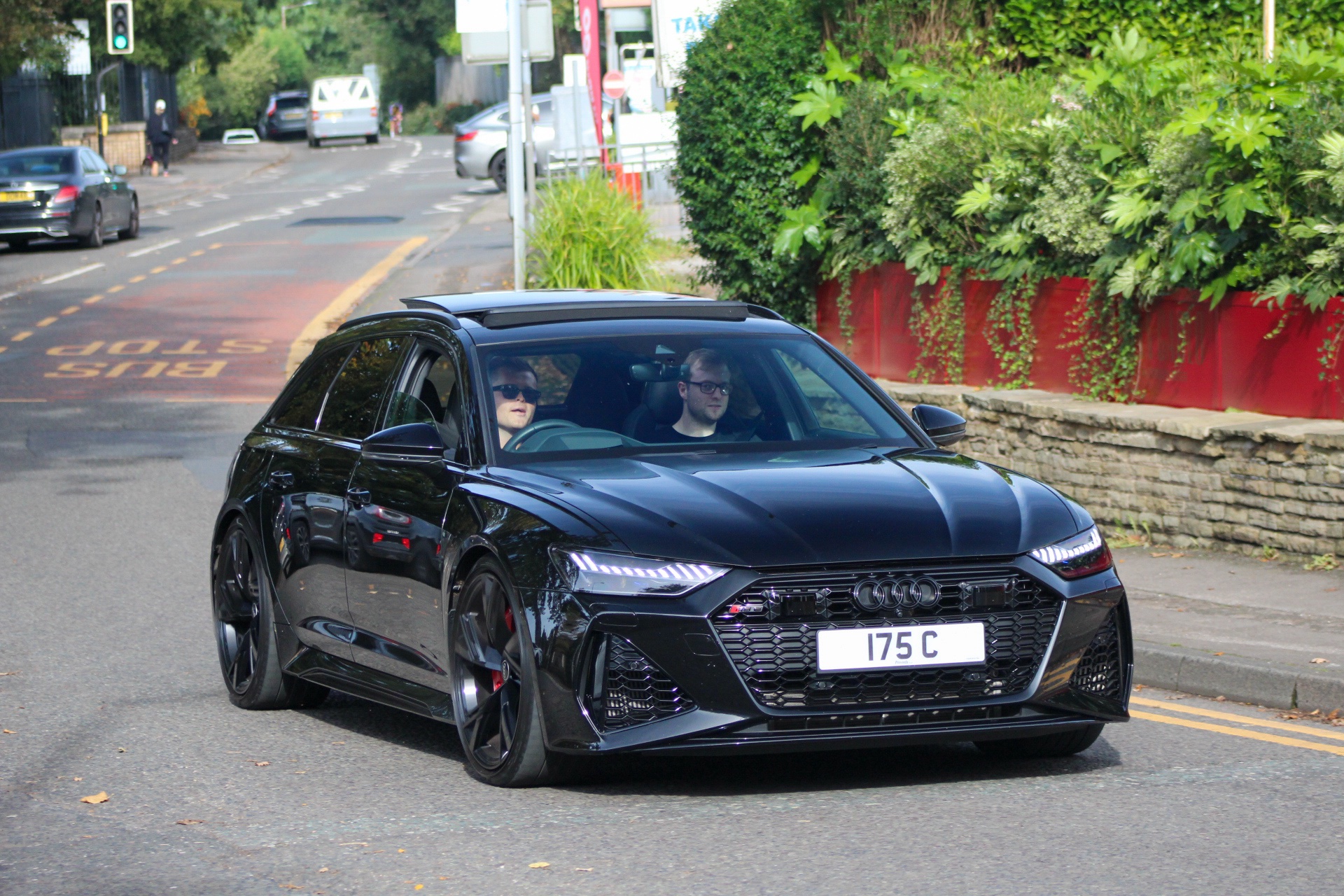 175 C spotted on Audi RS6
