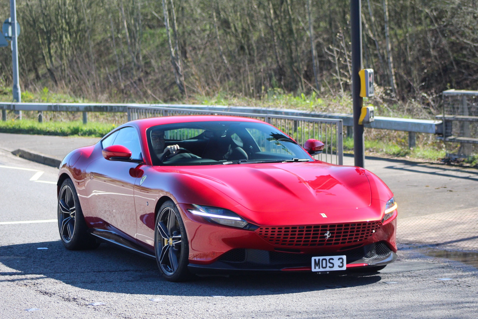 MOS 3 spotted on Ferrari Roma