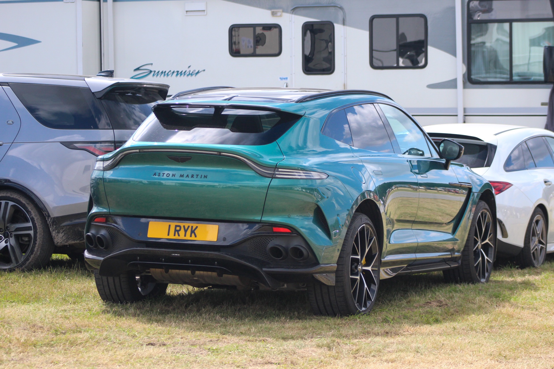 1 RYK spotted on Aston Martin DBX 707