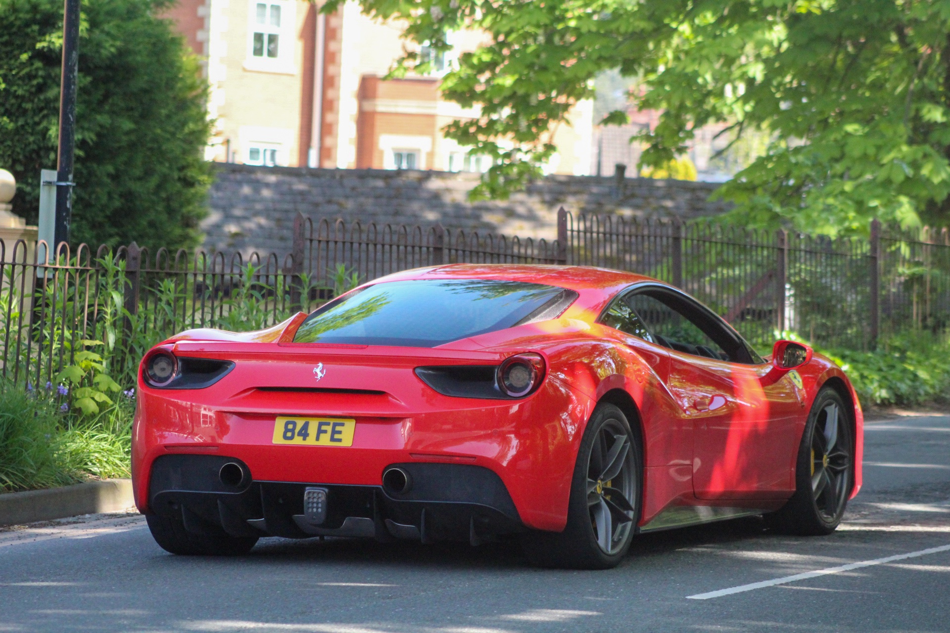 84 FE spotted on Ferrari 488