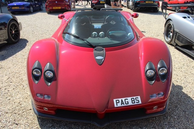 PAG 8S spotted on Pagani Zonda