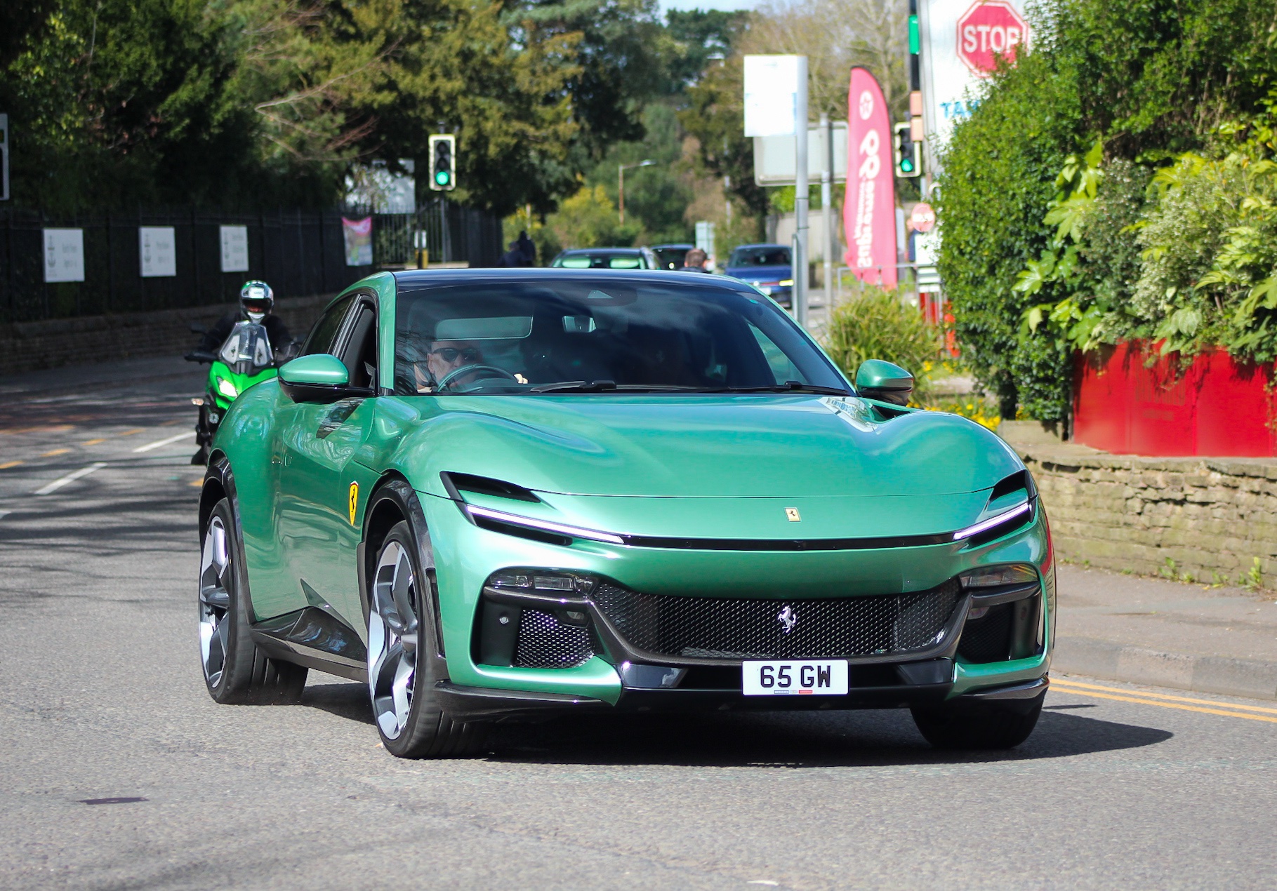 65 GW spotted on Ferrari Purosangue