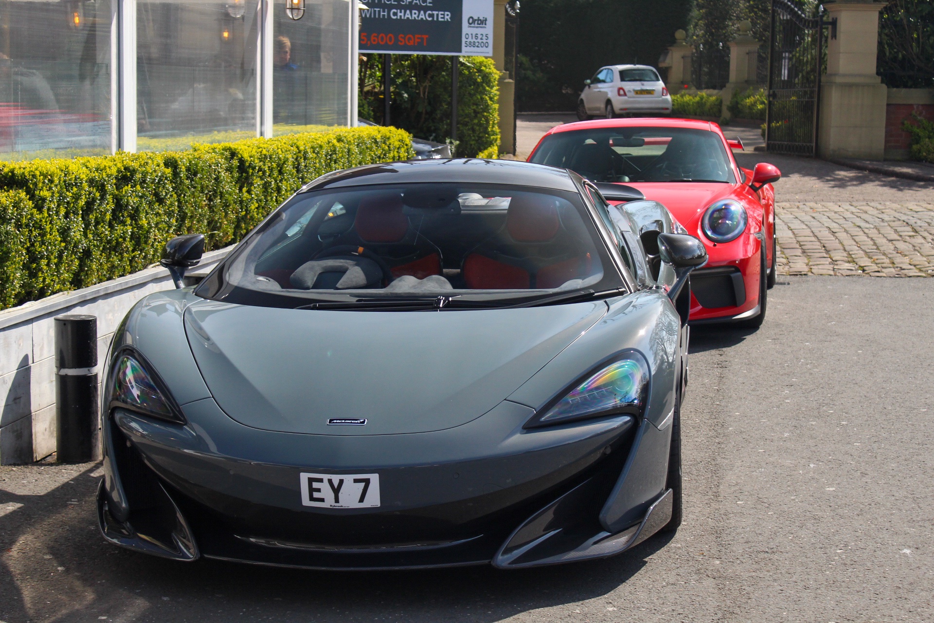 EY 7 spotted on McLaren 600LT
