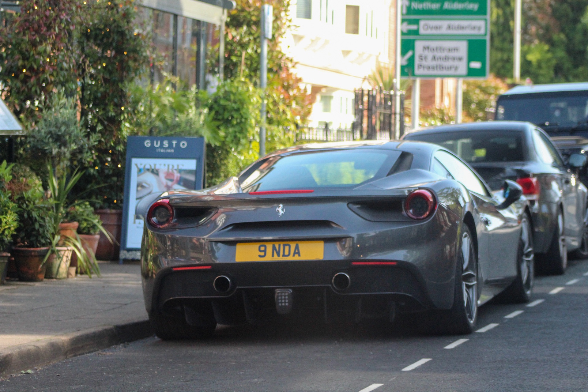 9 NDA spotted on Ferrari 488