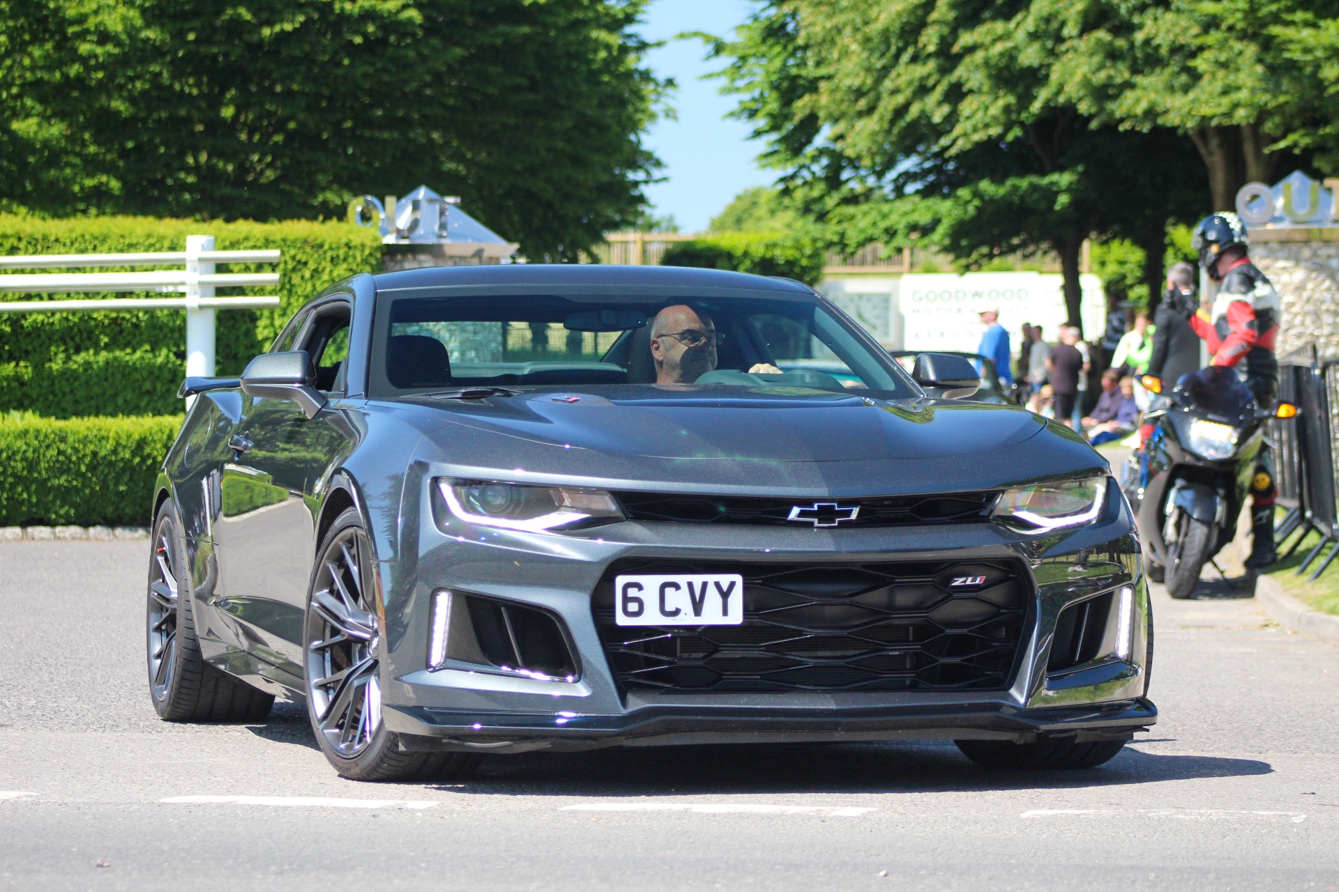 6 CVY spotted on Chevrolet Camaro