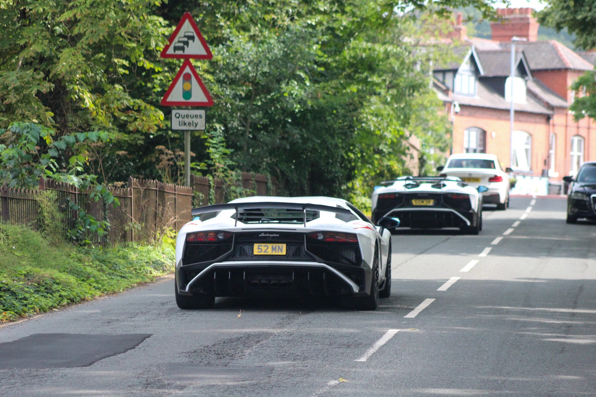 52 MN spotted on Lamborghini Aventador
