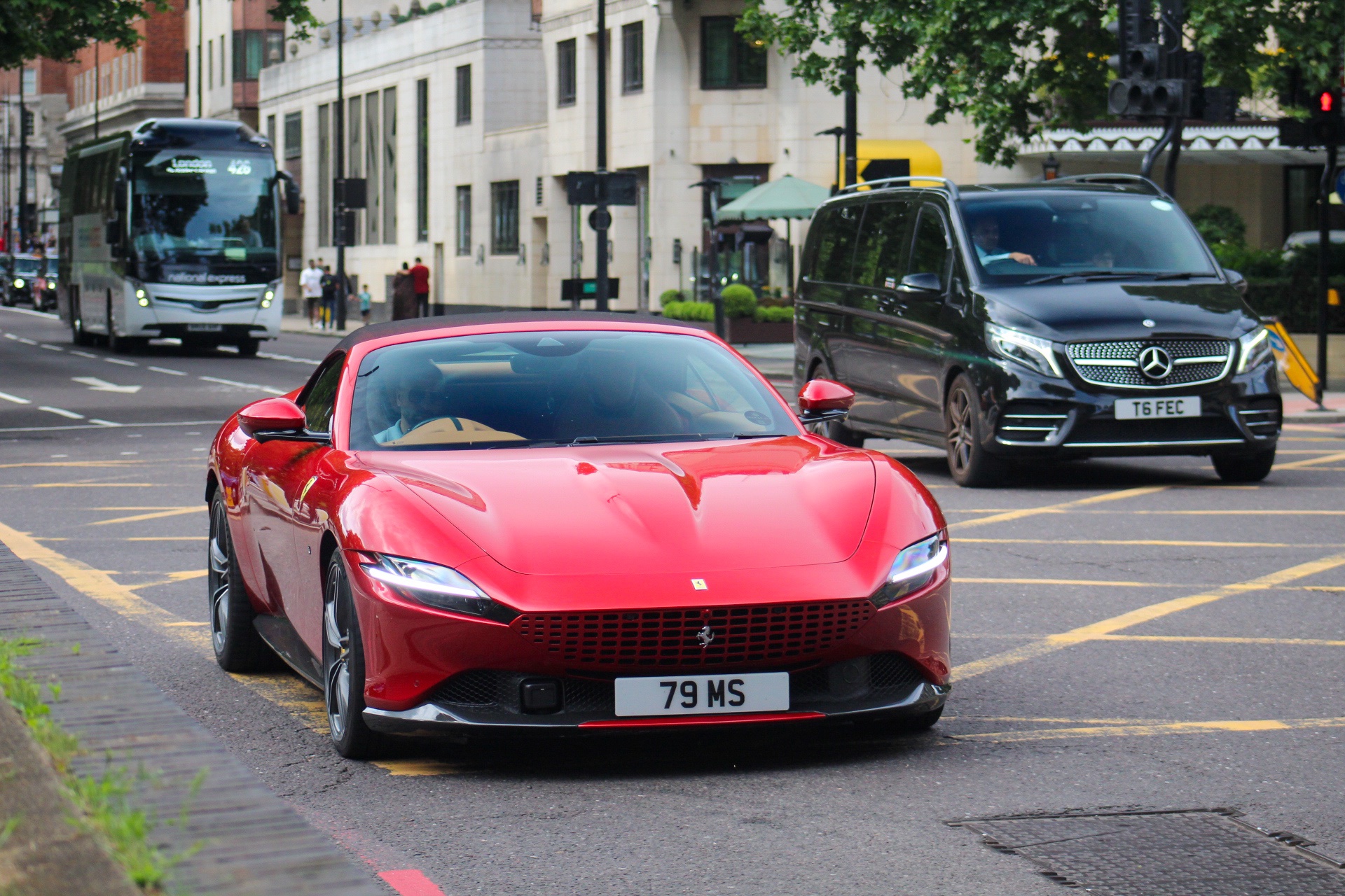 79 MS spotted on Ferrari Roma