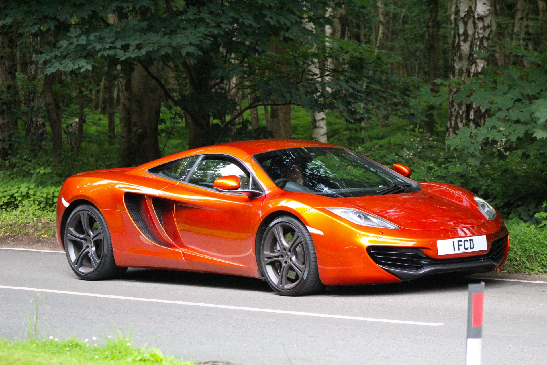 1 FCD spotted on McLaren MP4-12C