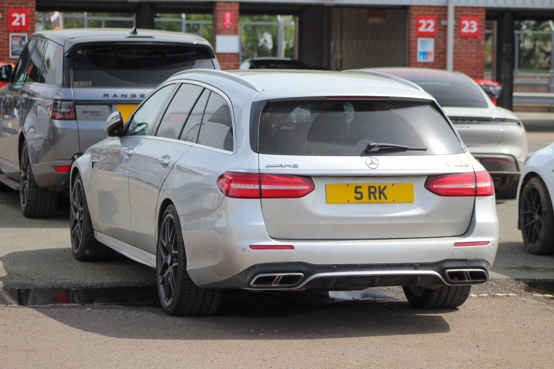 5 RK spotted on Mercedes-Benz E-Class 63 AMG