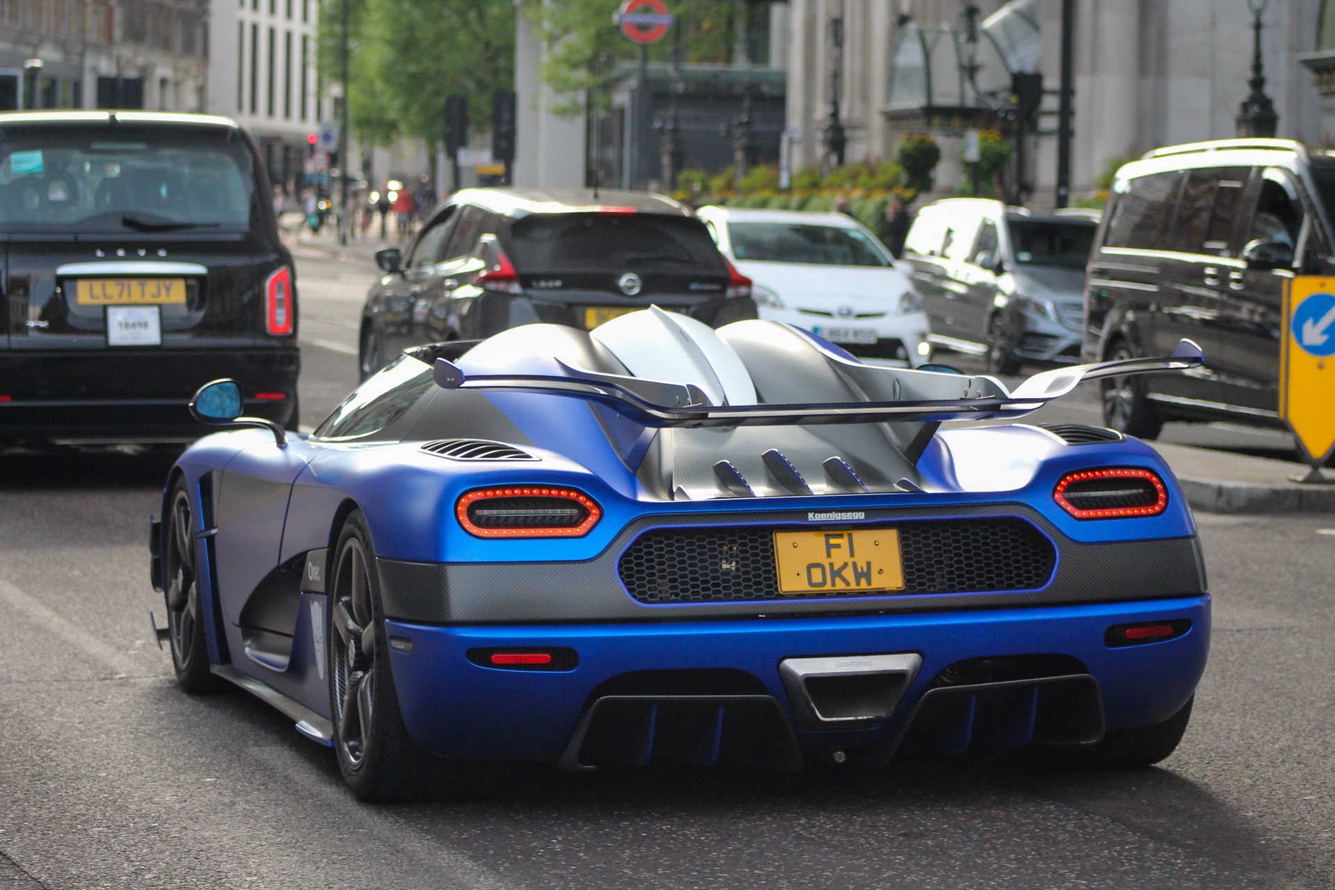 F1 OKW spotted on Koenigsegg One:1