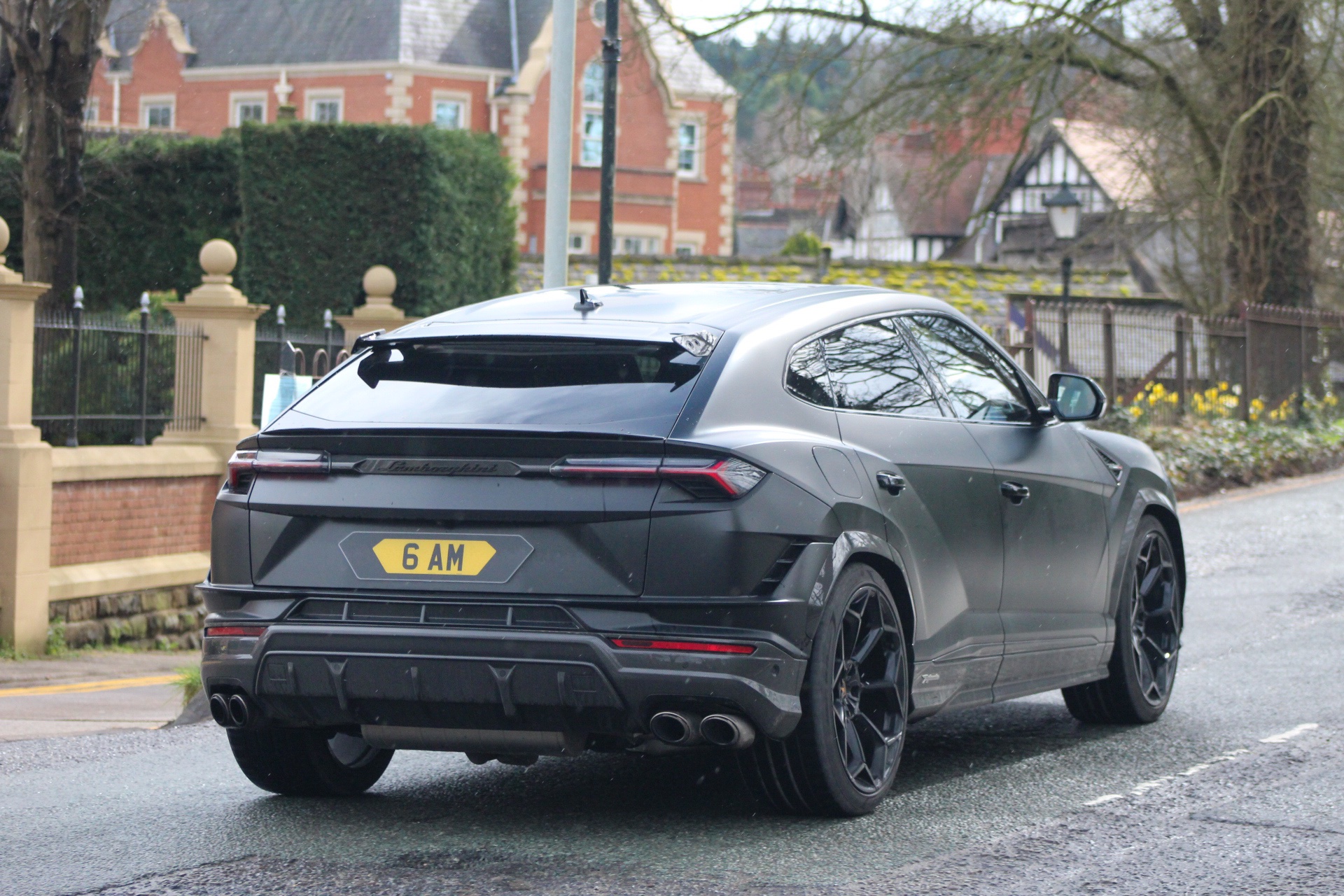 6 AM spotted on Lamborghini Urus