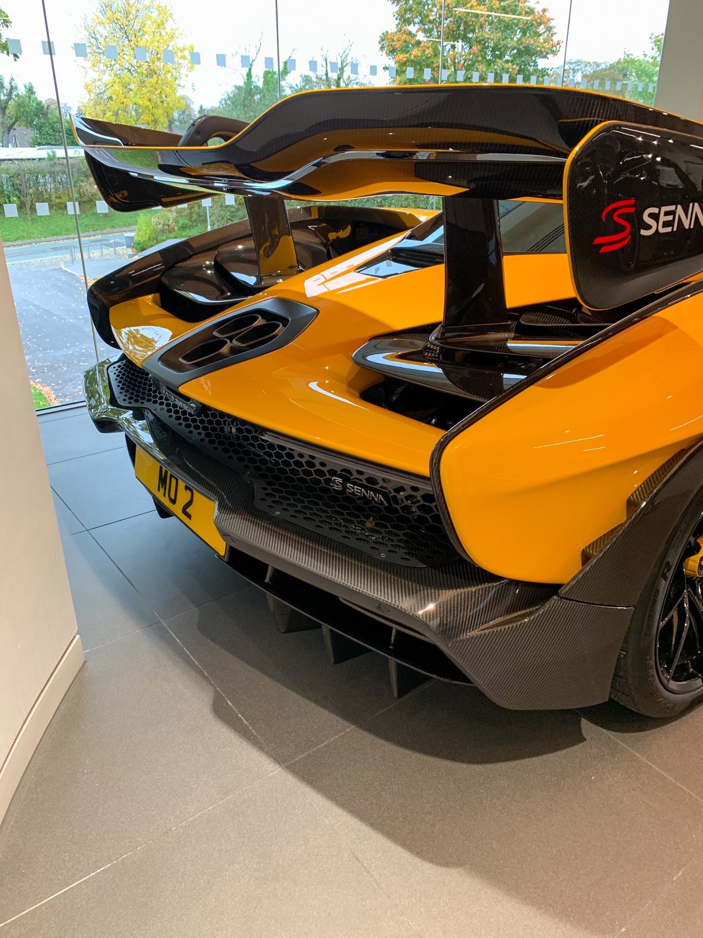 MO 2 spotted on McLaren Senna