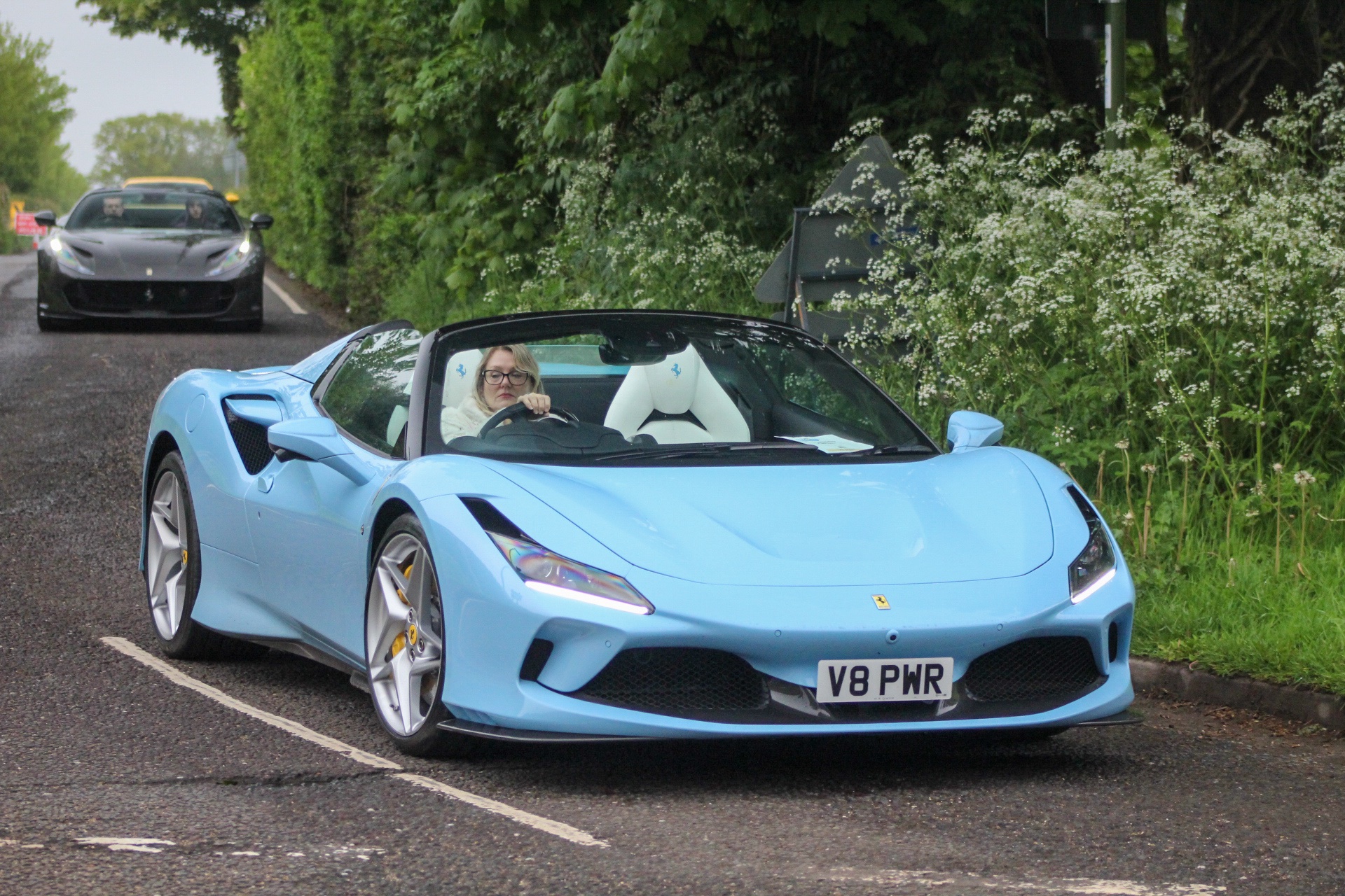 V8 PWR spotted on Ferrari F8 Spider