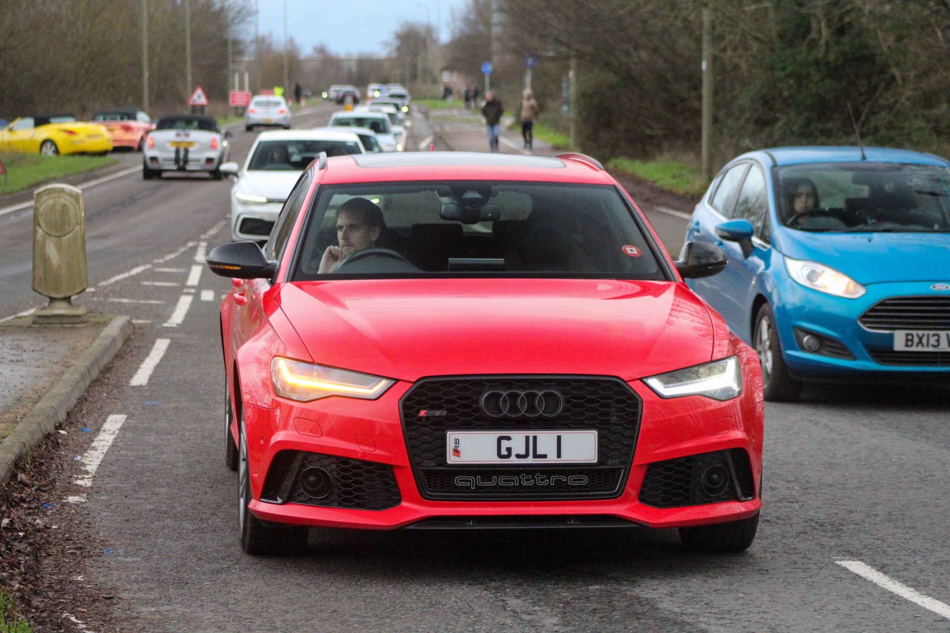 GJL 1 spotted on Audi RS6
