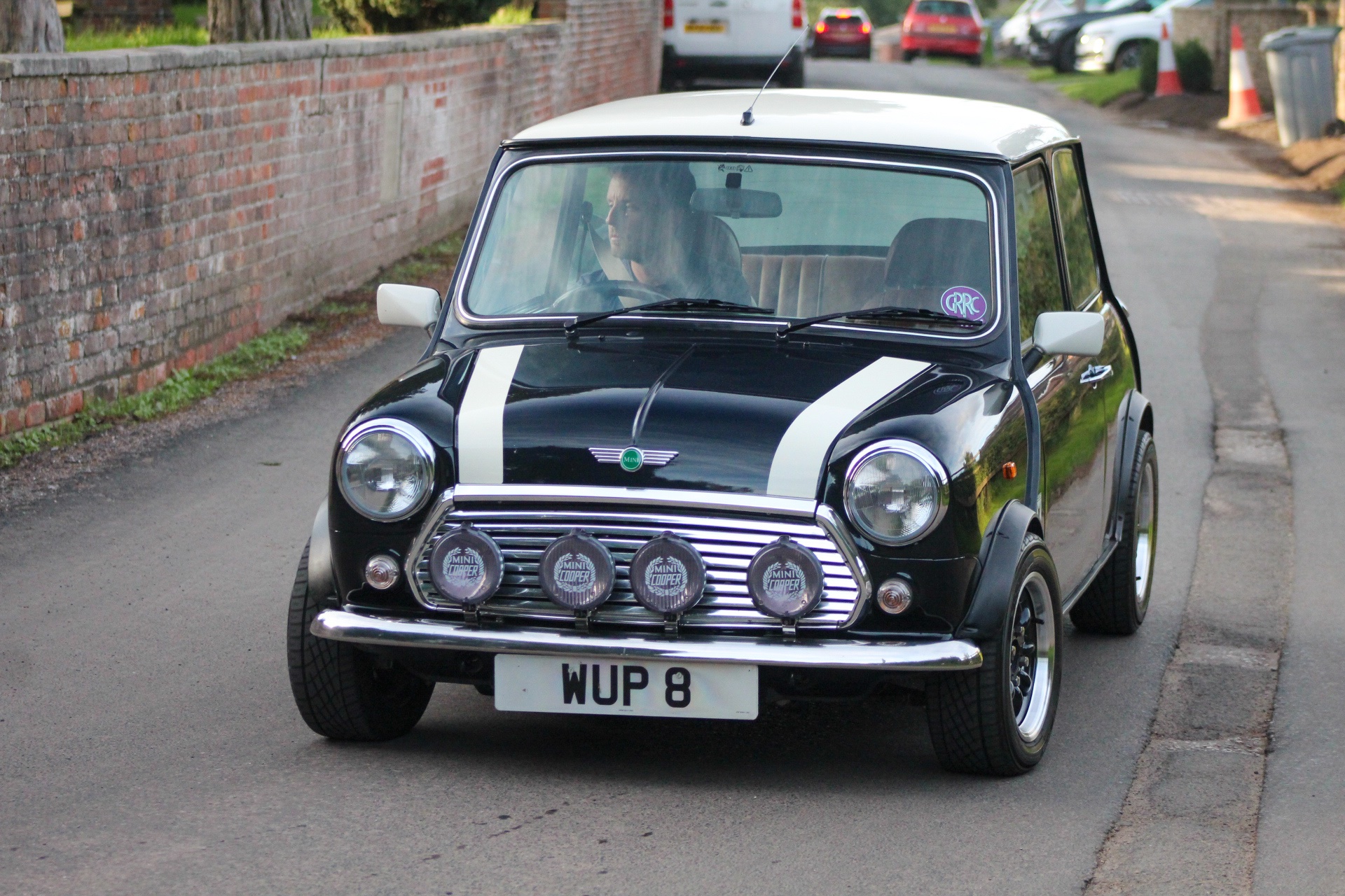 WUP 8 spotted on Mini Cooper