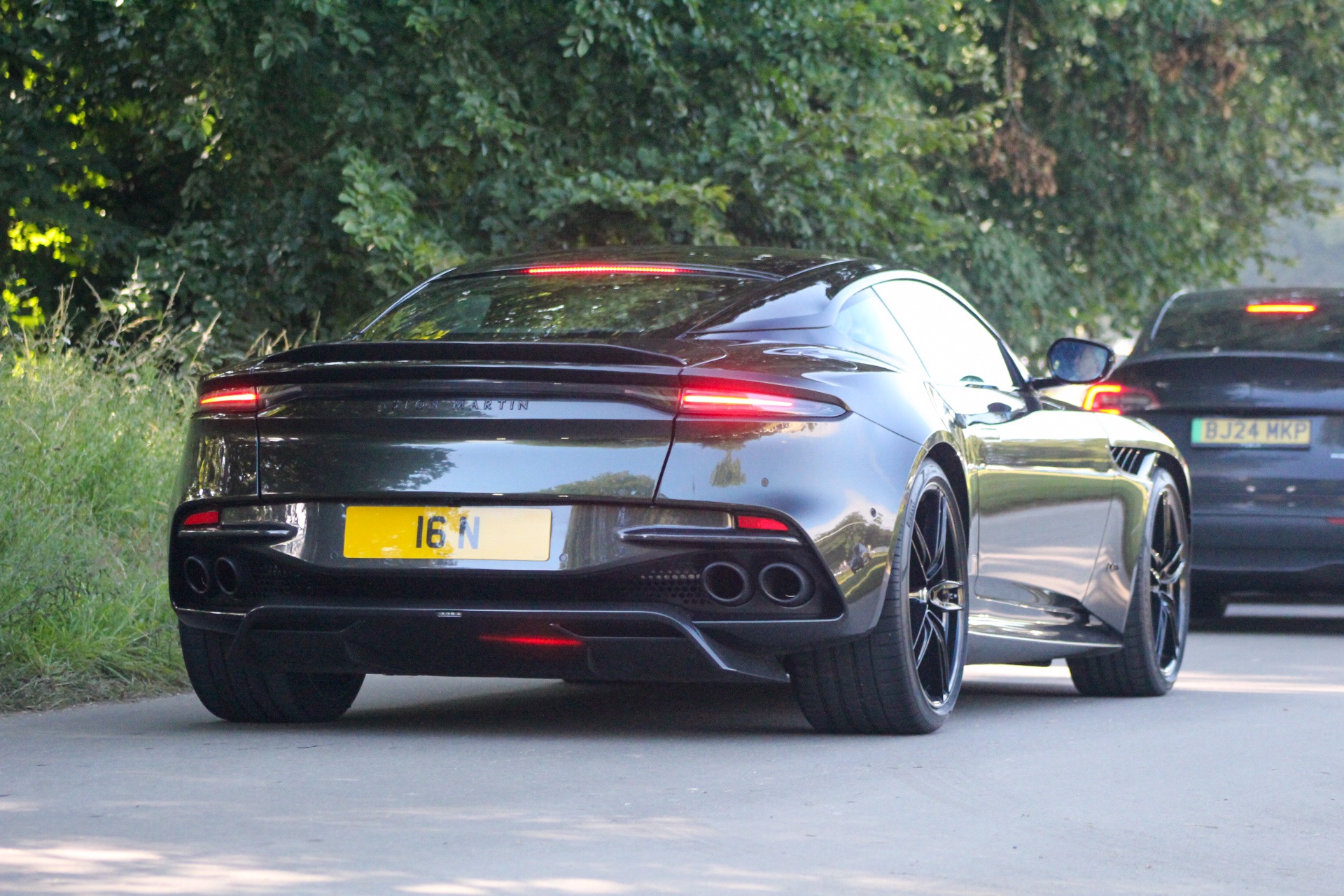 16 N spotted on Aston Martin DBS Superleggera