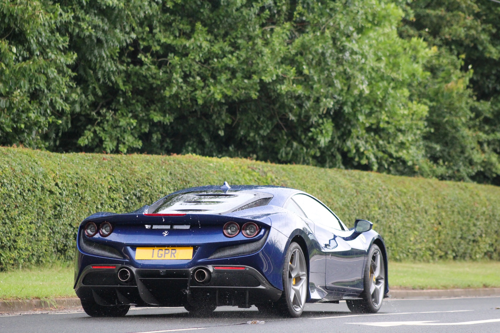 1 GPR spotted on Ferrari F8 Tributo