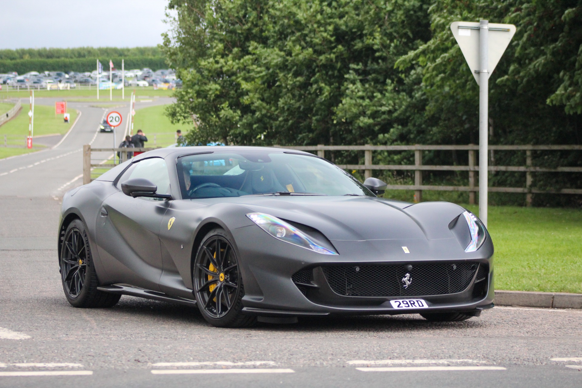 29 RD spotted on Ferrari 812