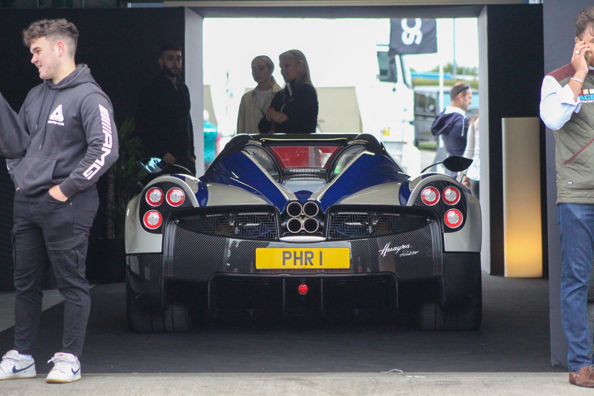 PHR 1 spotted on Pagani Huayra