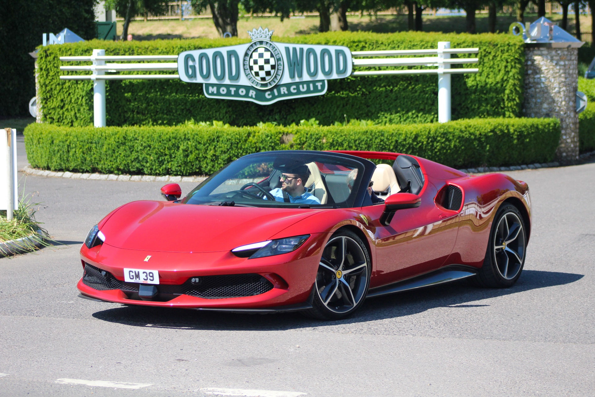 GM 39 spotted on Ferrari 296 GTS