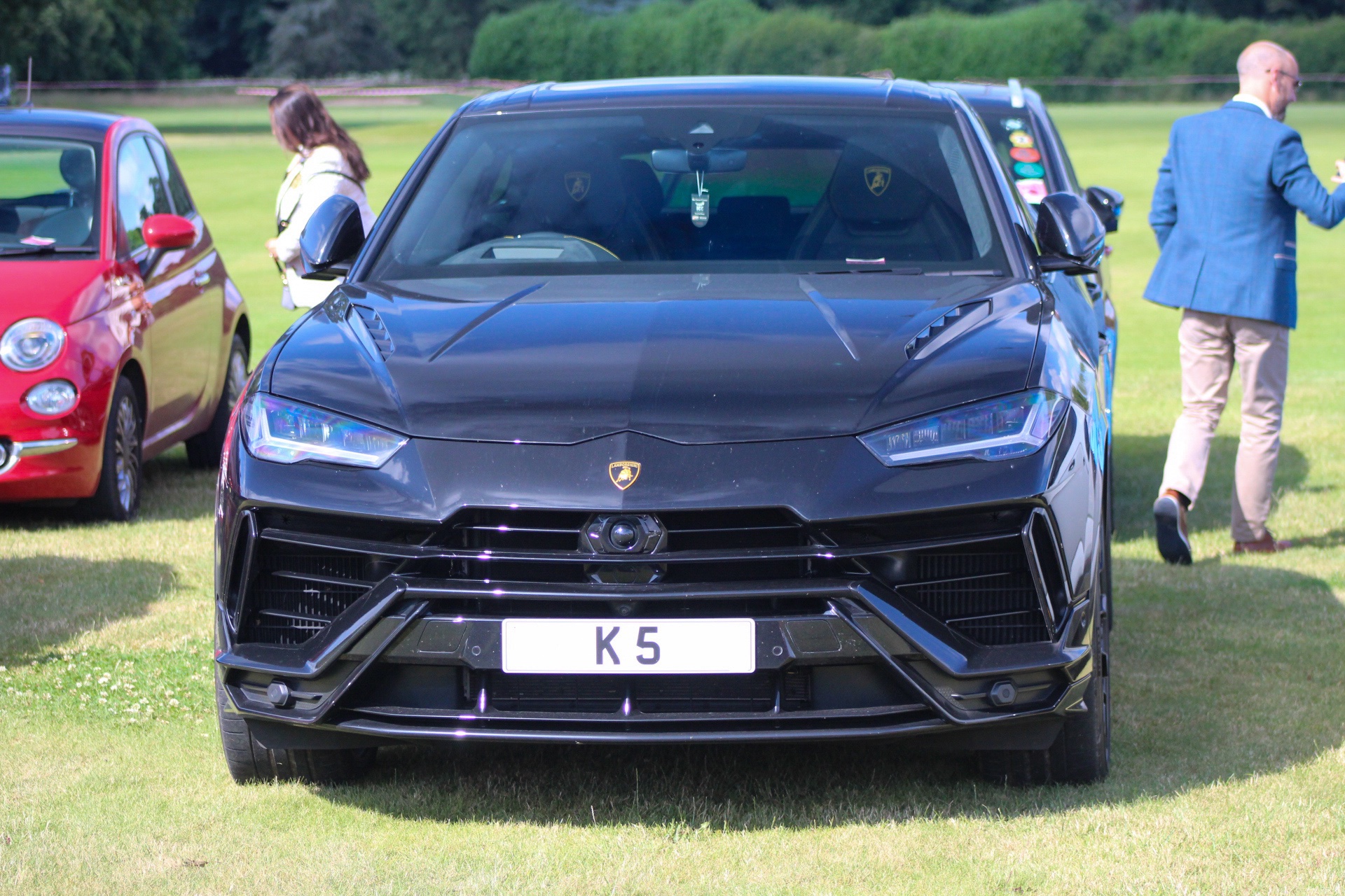 K 5 spotted on Lamborghini Urus