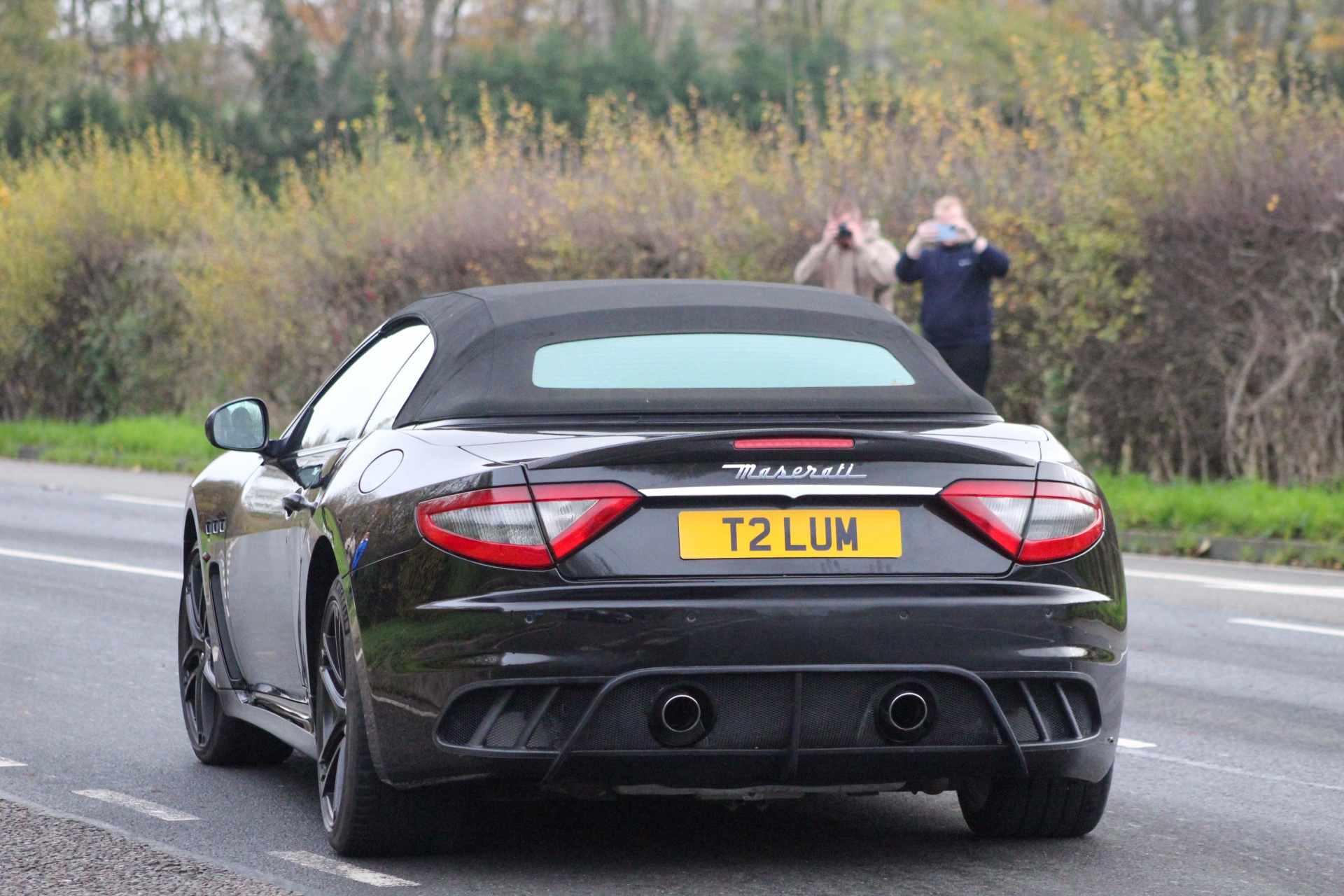 T2 LUM spotted on Maserati GranCabrio MC