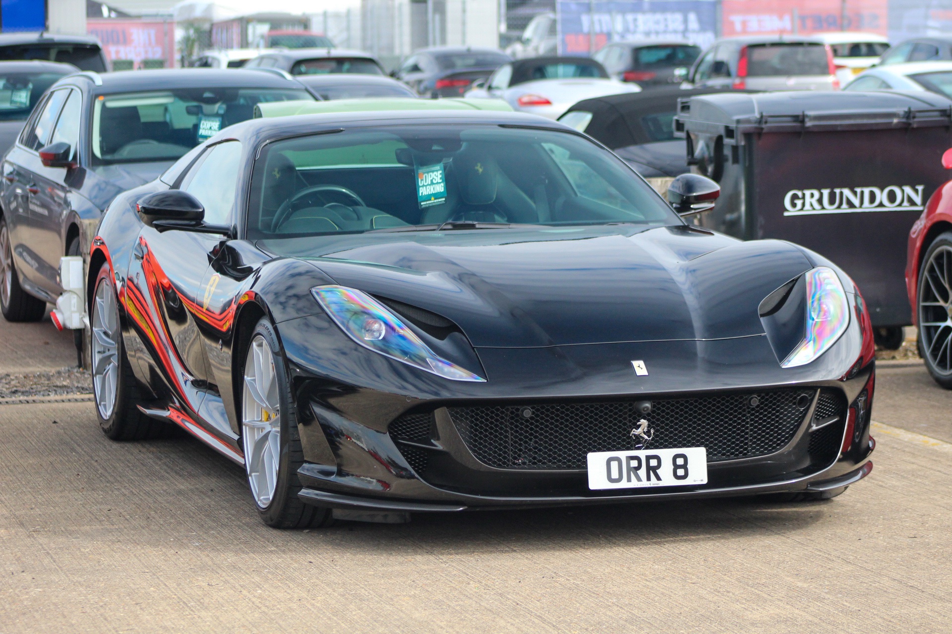 ORR 8 spotted on Ferrari 812