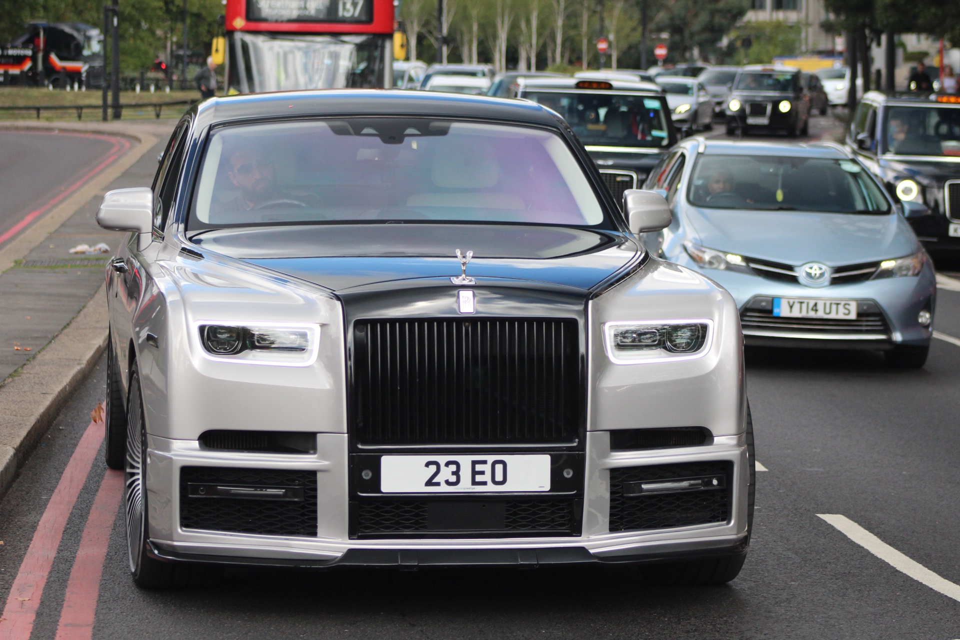 23 EO spotted on Rolls-Royce Phantom